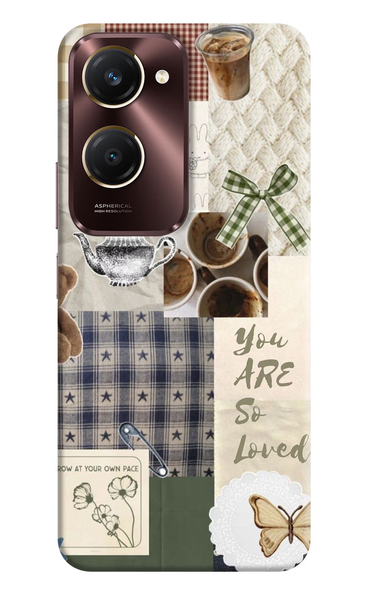 Cookie Vivo Y28e 5G Back Cover - Cookie Vivo Y28e 5G Back Cover Cookie Vivo Y28e 5G Back Cover