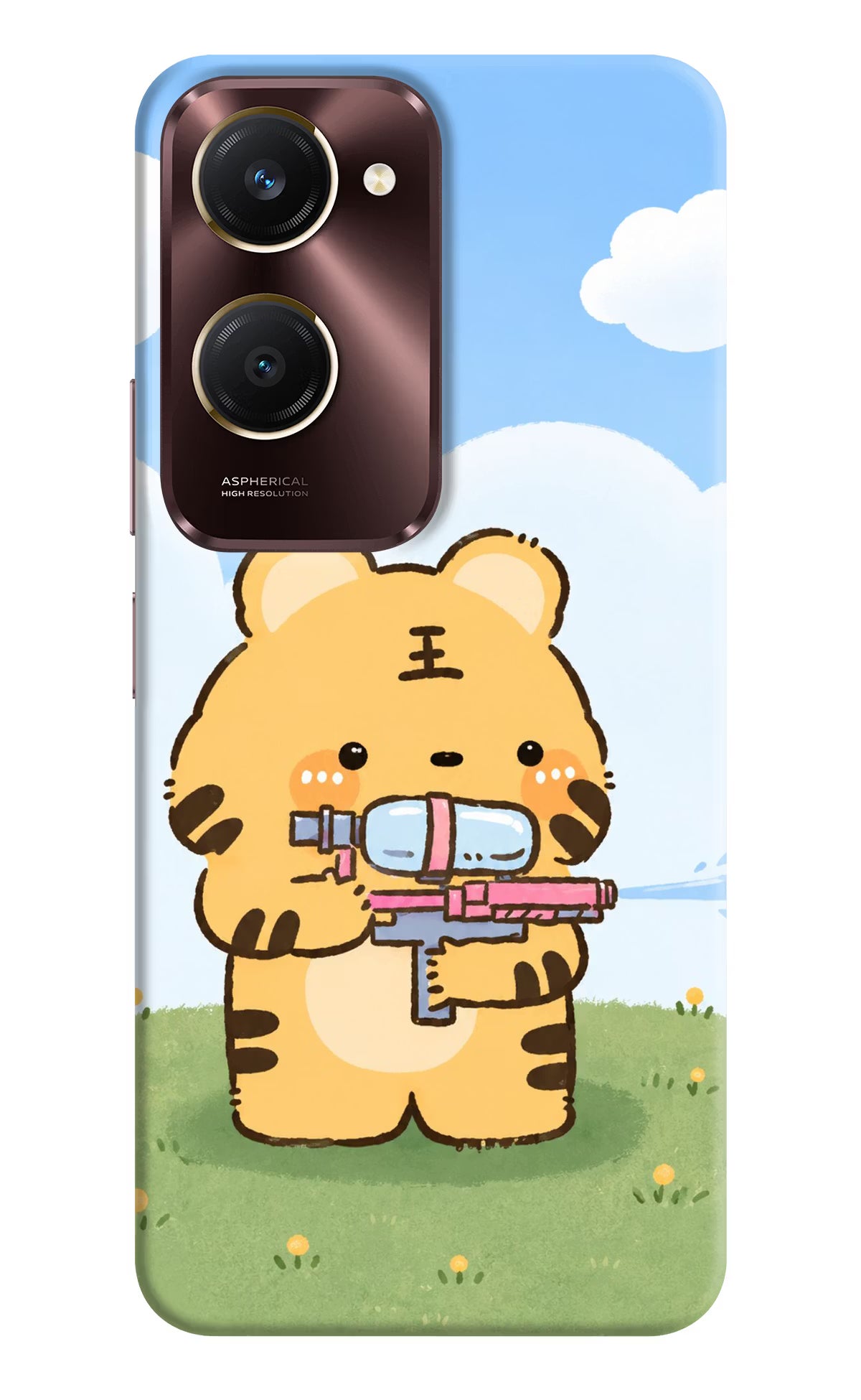 Tiger Treat Vivo Y28e 5G Back Cover - Tiger Treat Vivo Y28e 5G Back Cover Tiger Treat Vivo Y28e 5G Back Cover