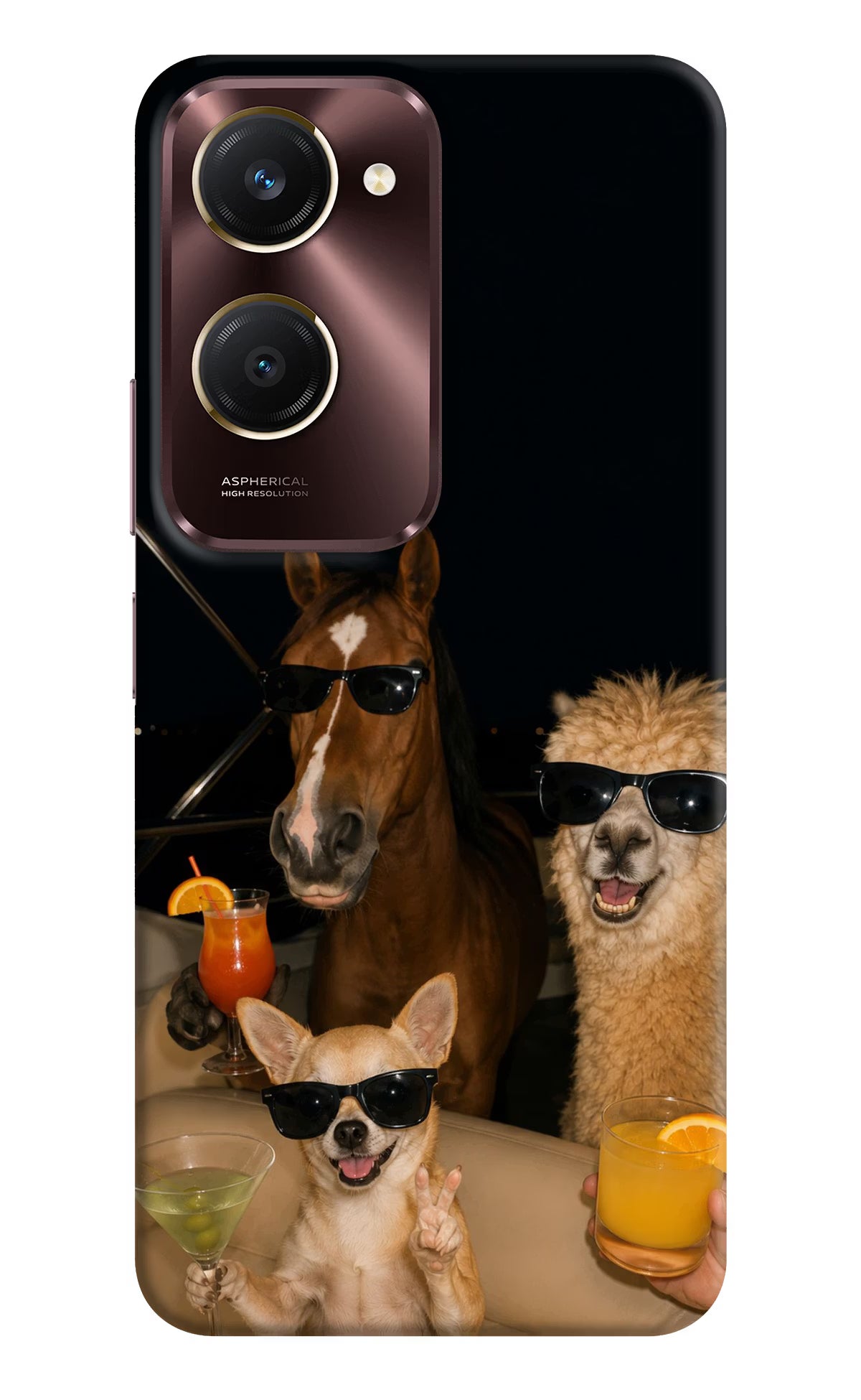 Party Squad Vivo Y28e 5G Back Cover - Party Squad Vivo Y28e 5G Back Cover Party Squad Vivo Y28e 5G Back Cover