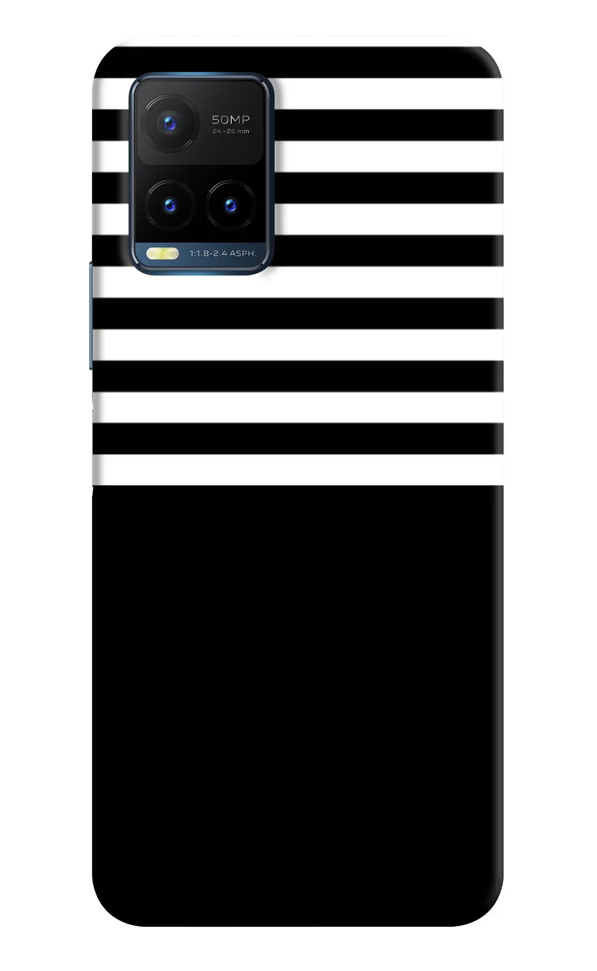 Black and White Print Vivo Y21T Back Cover - Black and White Print Vivo Y21T Back Cover Black and White Print Vivo Y21T Back Cover