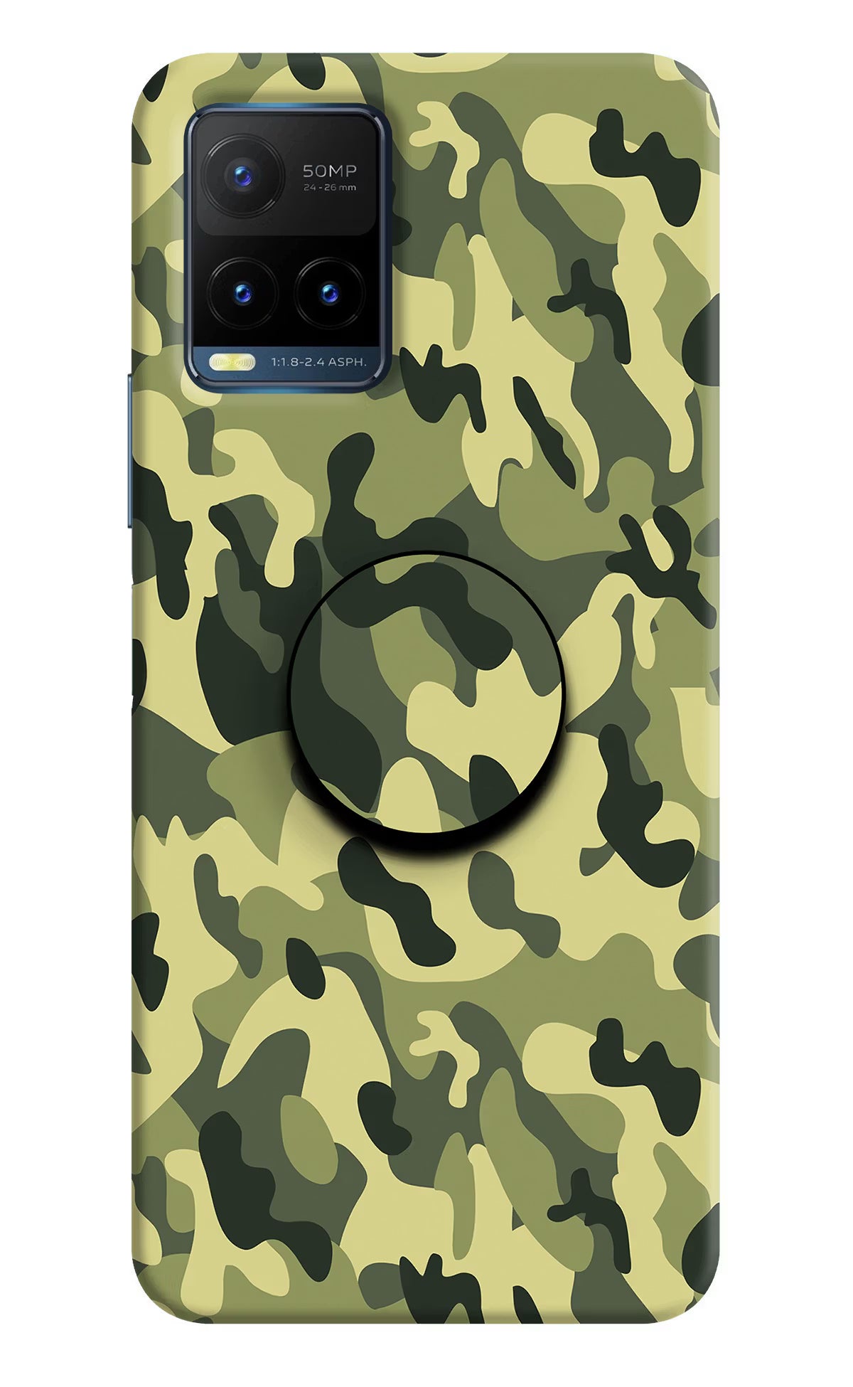 Camouflage Vivo Y21T Pop Case - Camouflage Vivo Y21T Pop Case Camouflage Vivo Y21T Pop Case