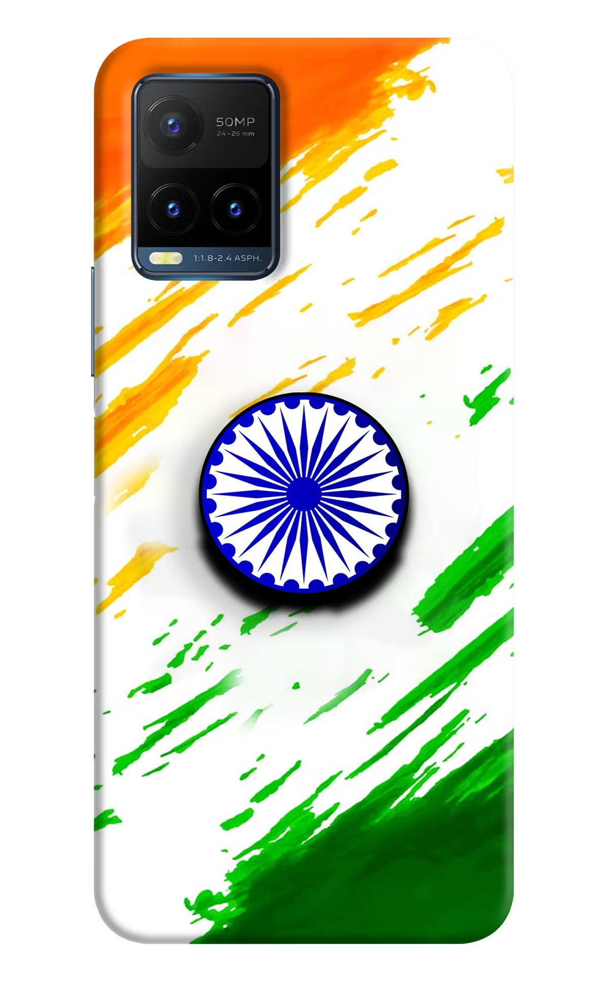 Indian Flag Ashoka Chakra Vivo Y21T Pop Case - Indian Flag Ashoka Chakra Vivo Y21T Pop Case Indian Flag Ashoka Chakra Vivo Y21T Pop Case