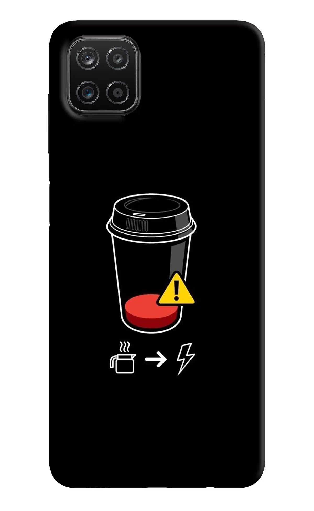 Coffee Samsung A12 Back Cover - Coffee Samsung A12 Back Cover Coffee Samsung A12 Back Cover