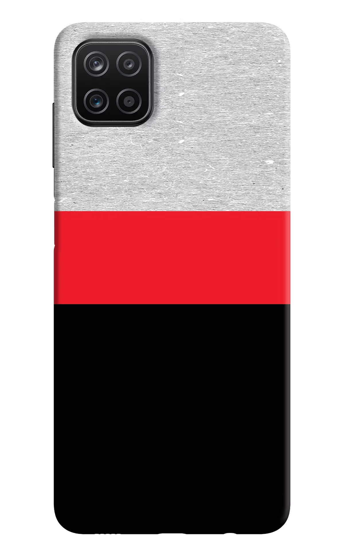 Tri Color Pattern Samsung A12 Back Cover - Tri Color Pattern Samsung A12 Back Cover Tri Color Pattern Samsung A12 Back Cover