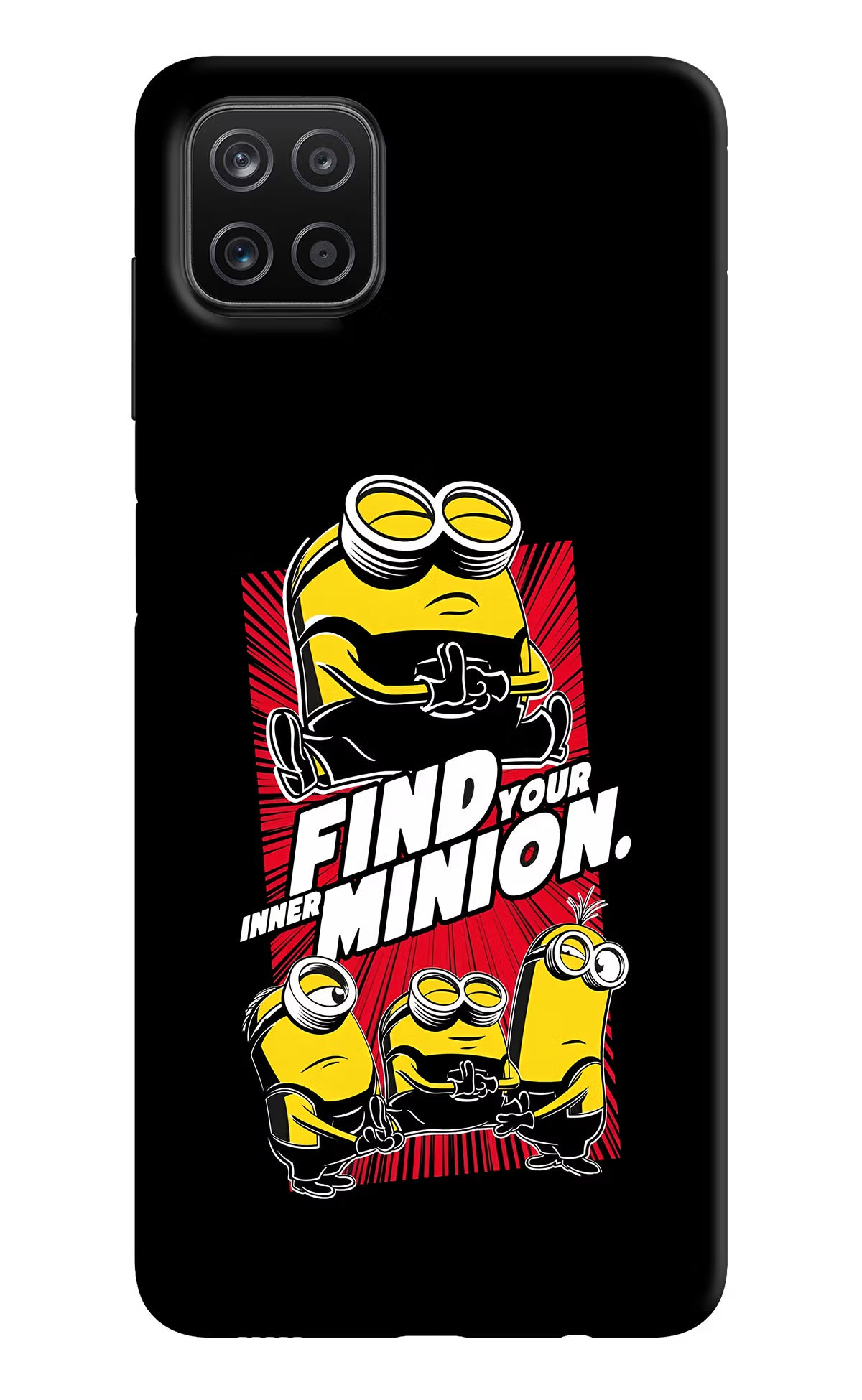 Find your inner Minion Samsung A12 Back Cover - Find your inner Minion Samsung A12 Back Cover Find your inner Minion Samsung A12 Back Cover