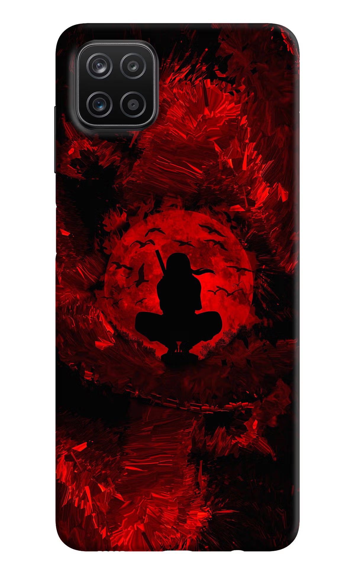Itachi Uchiha Samsung A12 Back Cover - Itachi Uchiha Samsung A12 Back Cover Itachi Uchiha Samsung A12 Back Cover