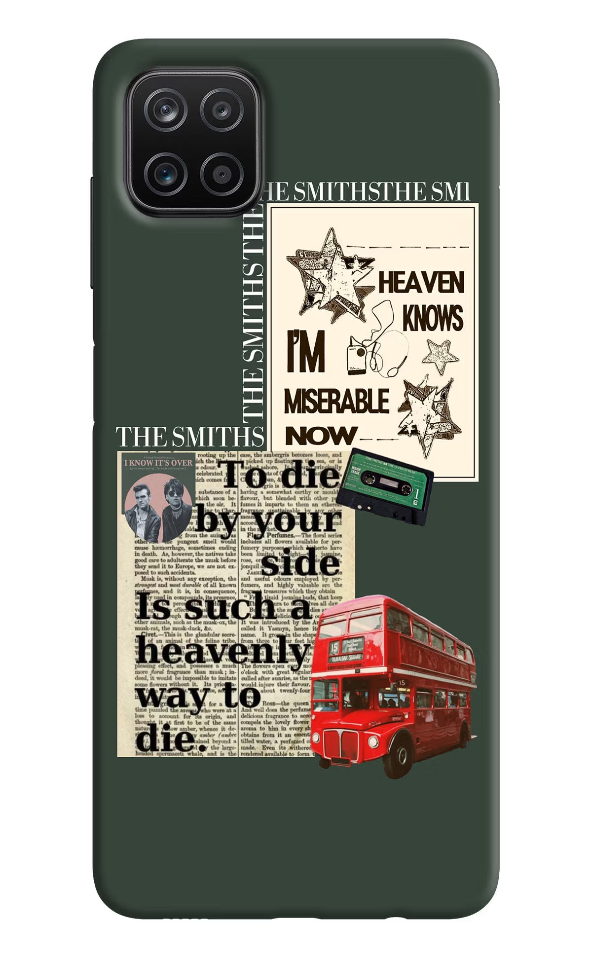 The Smiths Samsung A12 Back Cover - The Smiths Samsung A12 Back Cover The Smiths Samsung A12 Back Cover