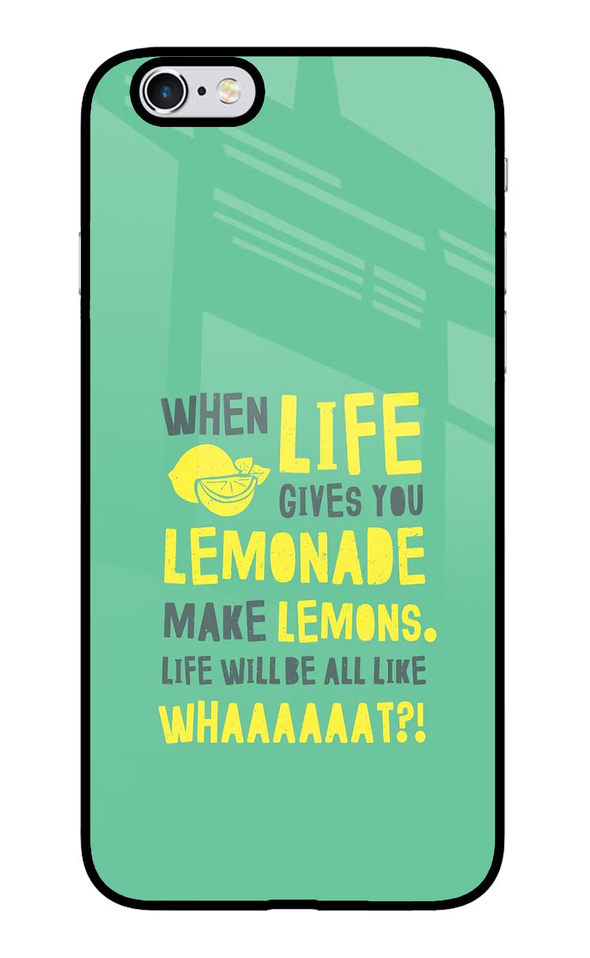 Quote iPhone 6/6s Glass Case - Quote iPhone 6/6s Glass Case Quote iPhone 6/6s Glass Case