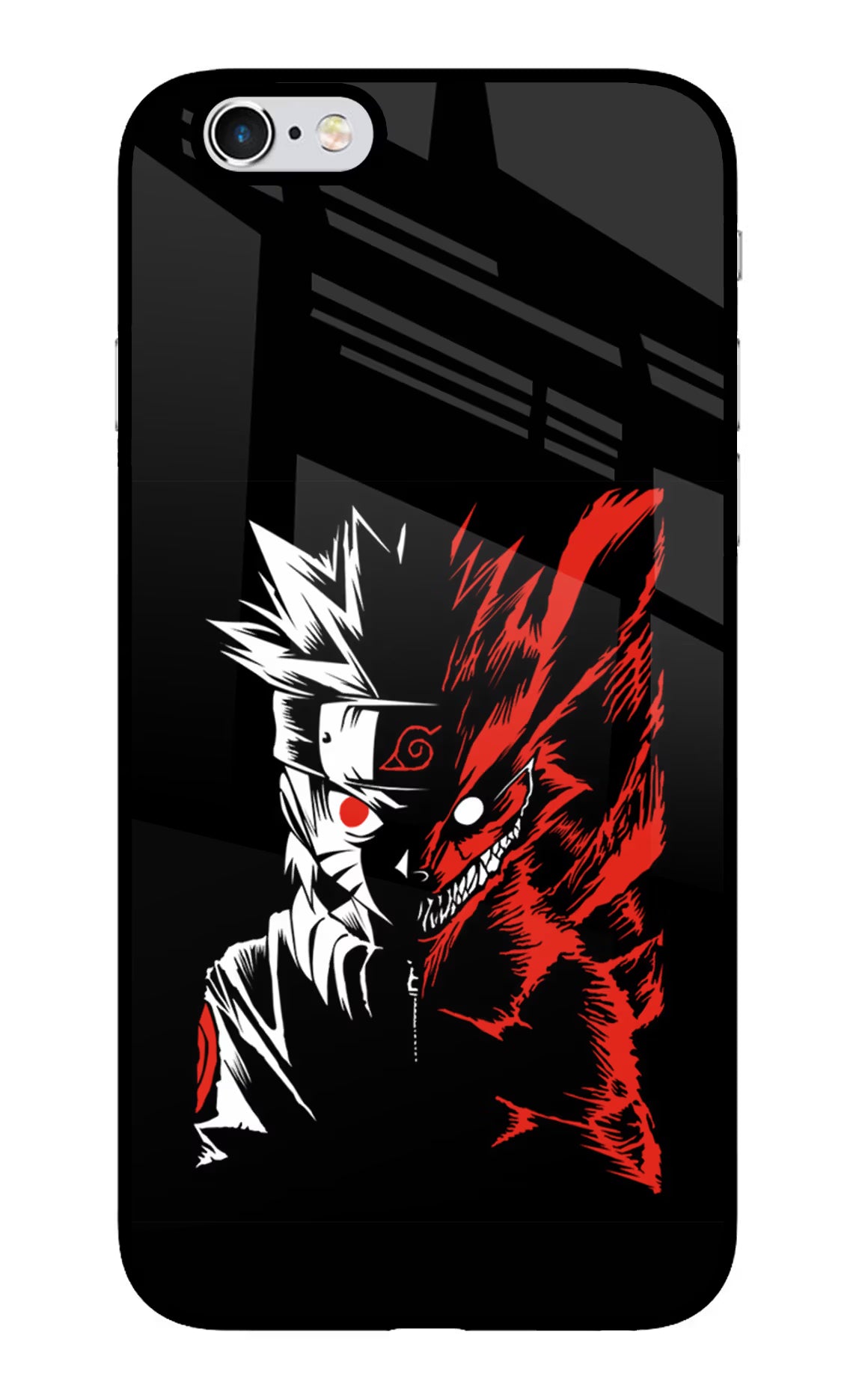 Naruto Two Face iPhone 6/6s Glass Case - Naruto Two Face iPhone 6/6s Glass Case Naruto Two Face iPhone 6/6s Glass Case