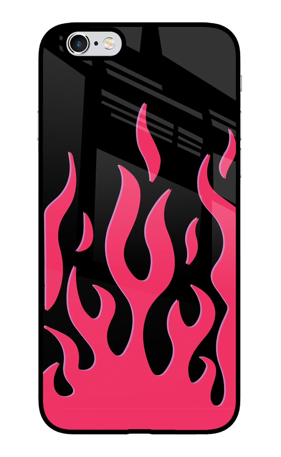 Fire Flames iPhone 6/6s Glass Case - Fire Flames iPhone 6/6s Glass Case Fire Flames iPhone 6/6s Glass Case