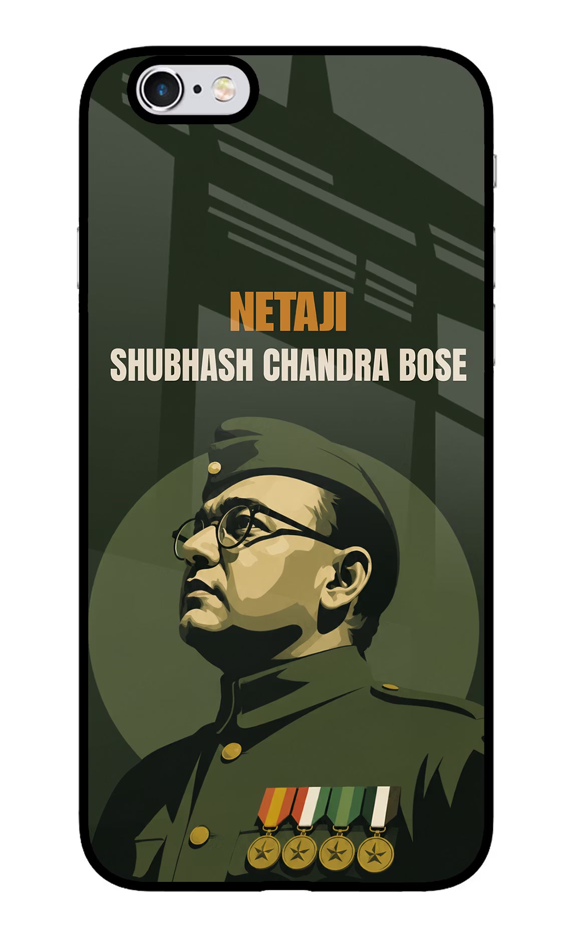 Netaji Legacy iPhone 6/6s Glass Case - Netaji Legacy iPhone 6/6s Glass Case Netaji Legacy iPhone 6/6s Glass Case