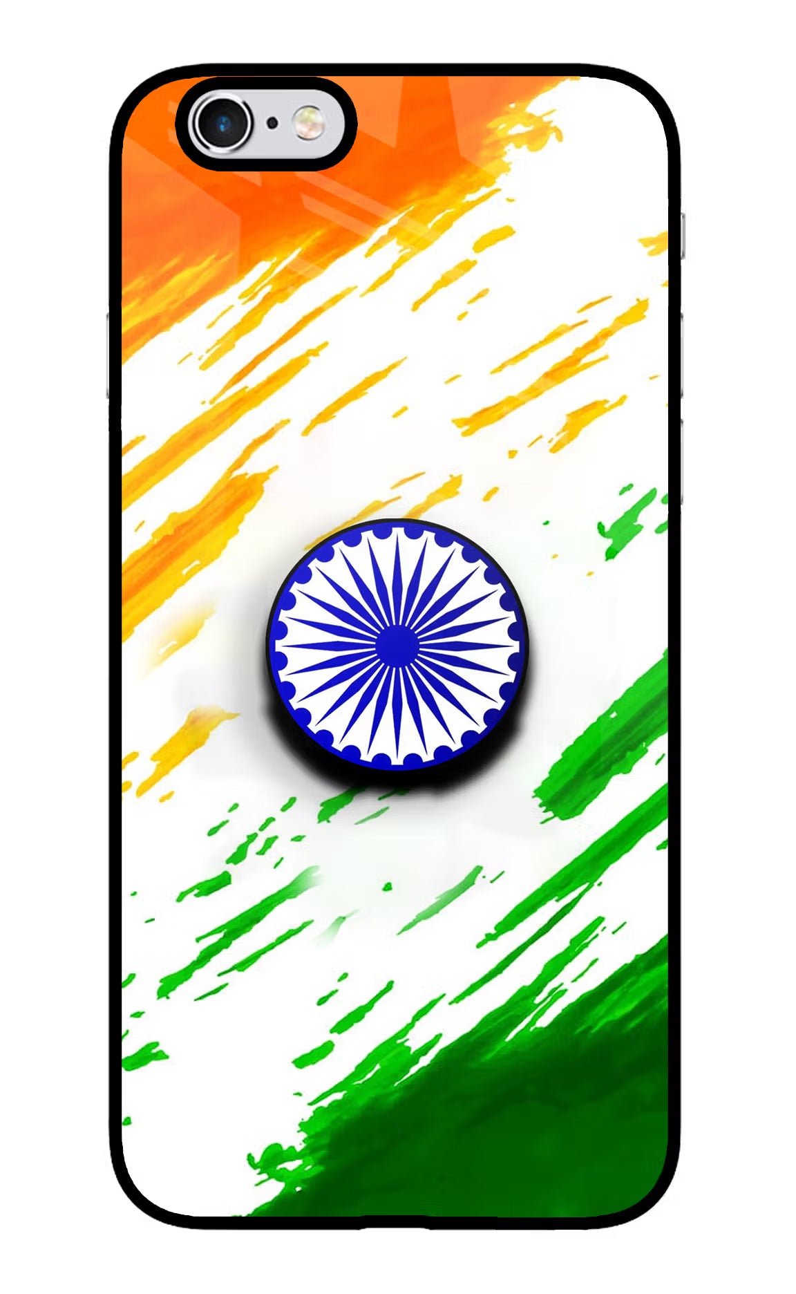 Indian Flag Ashoka Chakra iPhone 6/6s Glass Case - Indian Flag Ashoka Chakra iPhone 6/6s Glass Case Indian Flag Ashoka Chakra iPhone 6/6s Glass Case