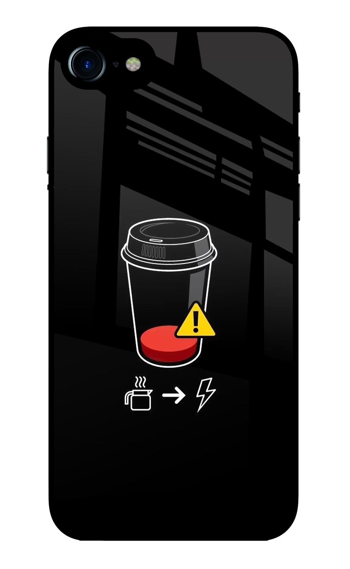 Coffee iPhone 7/7s Glass Case - Coffee iPhone 7/7s Glass Case Coffee iPhone 7/7s Glass Case