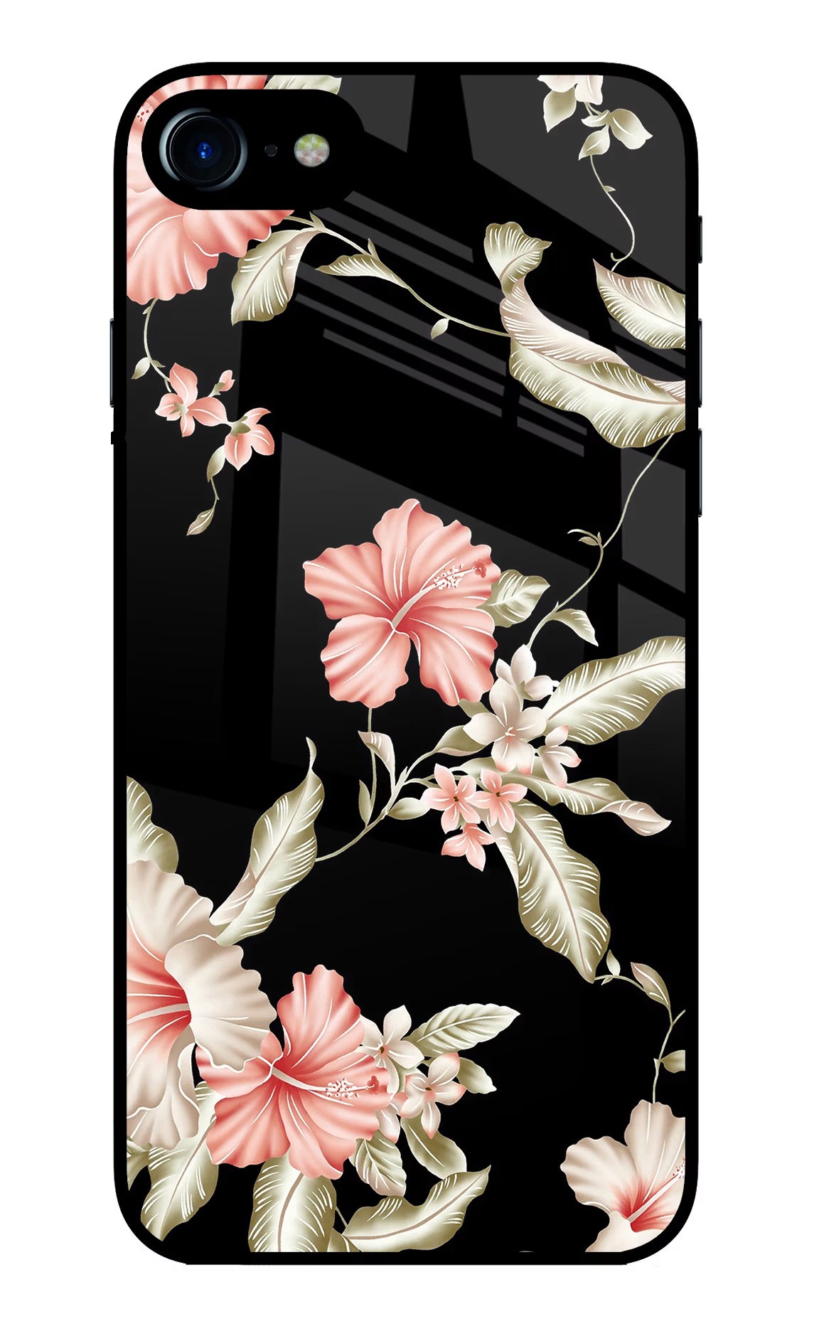 Flowers iPhone 7/7s Glass Case - Flowers iPhone 7/7s Glass Case Flowers iPhone 7/7s Glass Case