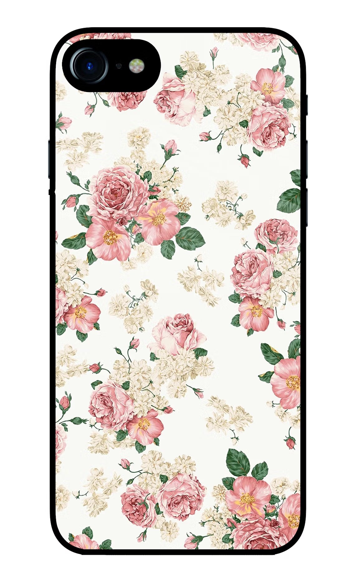 Flowers iPhone 7/7s Glass Case - Flowers iPhone 7/7s Glass Case Flowers iPhone 7/7s Glass Case