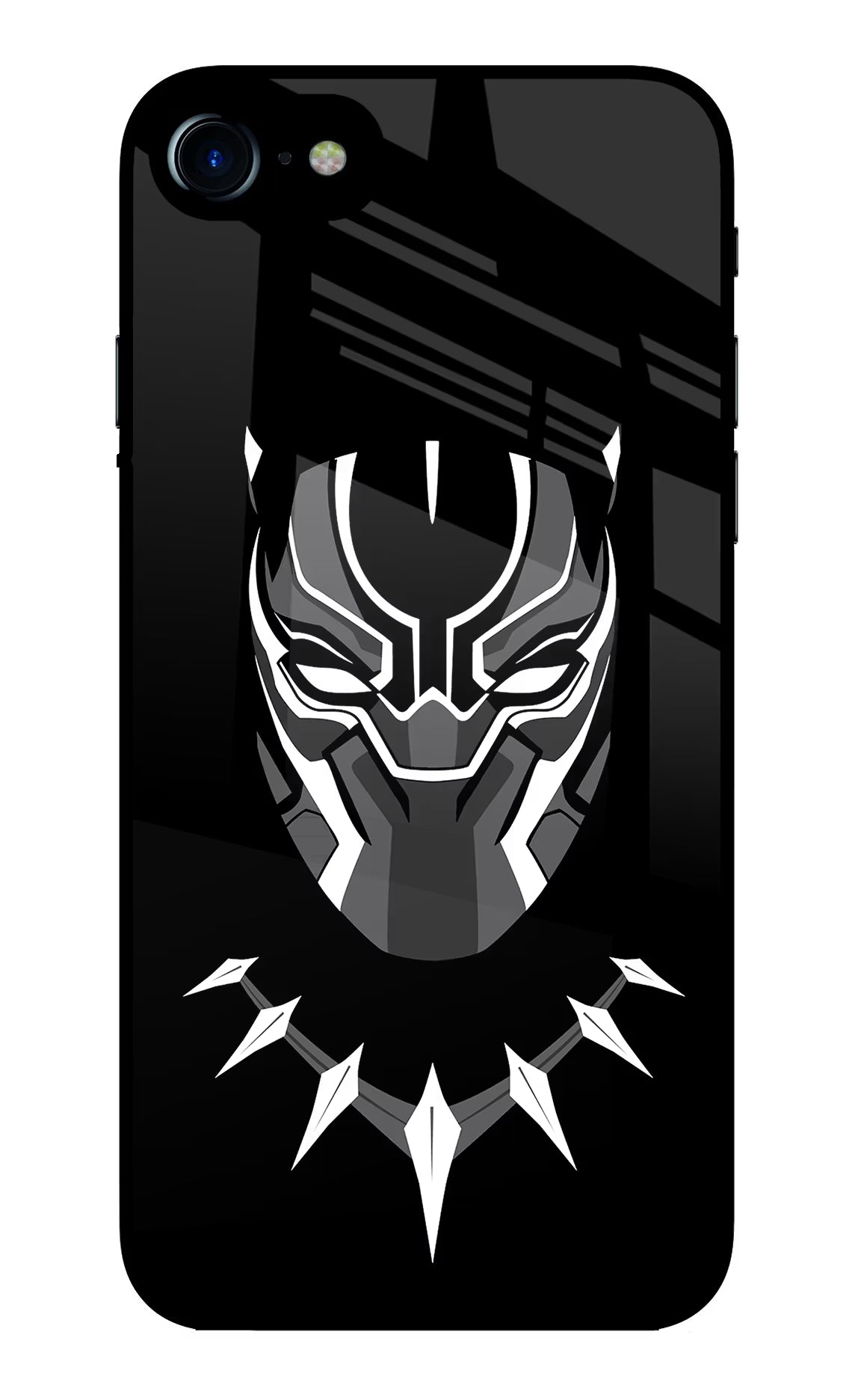 Black Panther iPhone 7/7s Glass Case - Black Panther iPhone 7/7s Glass Case Black Panther iPhone 7/7s Glass Case