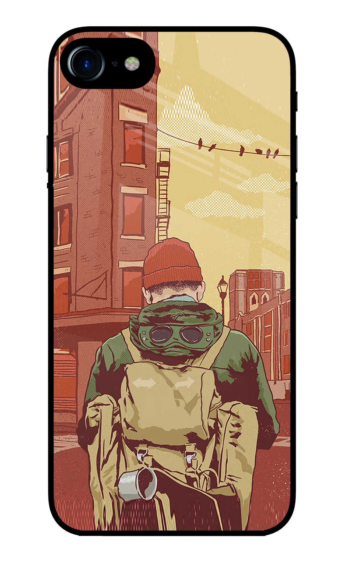 Adventurous iPhone 7/7s Glass Case - Adventurous iPhone 7/7s Glass Case Adventurous iPhone 7/7s Glass Case