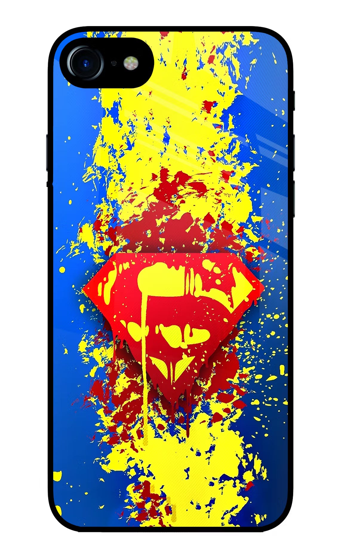 Superman logo iPhone 7/7s Glass Case - Superman logo iPhone 7/7s Glass Case Superman logo iPhone 7/7s Glass Case