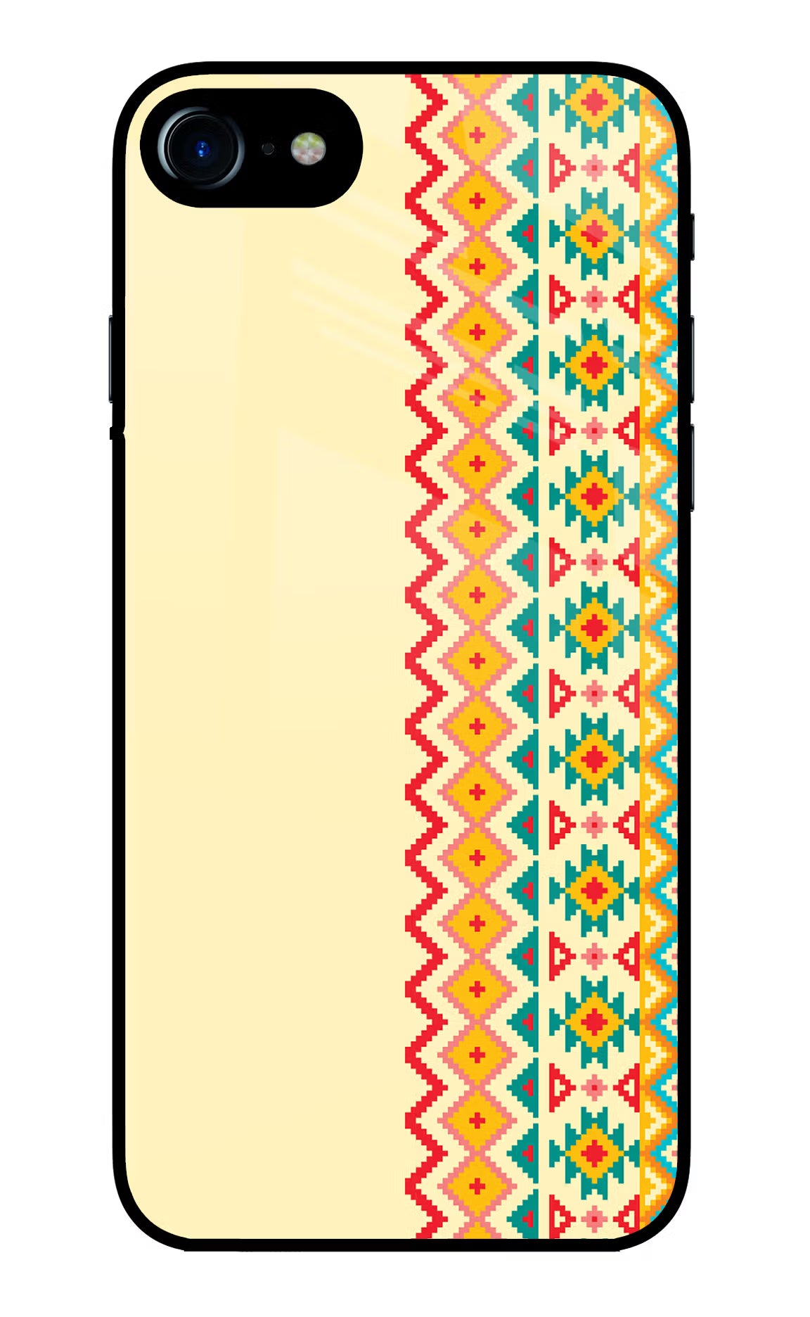 Ethnic Seamless iPhone 7/7s Glass Case - Ethnic Seamless iPhone 7/7s Glass Case Ethnic Seamless iPhone 7/7s Glass Case