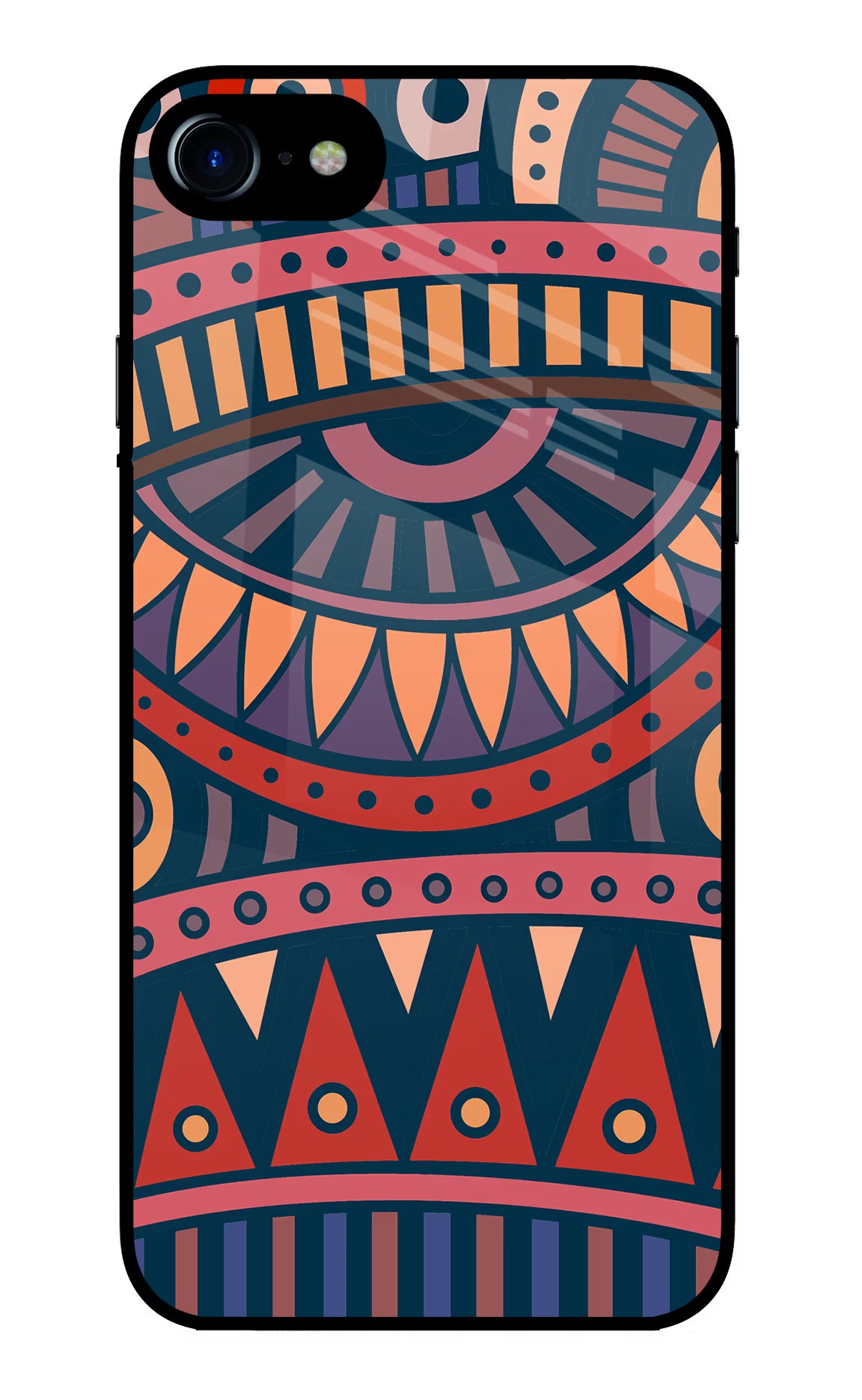 African Culture Design iPhone 7/7s Glass Case - African Culture Design iPhone 7/7s Glass Case African Culture Design iPhone 7/7s Glass Case
