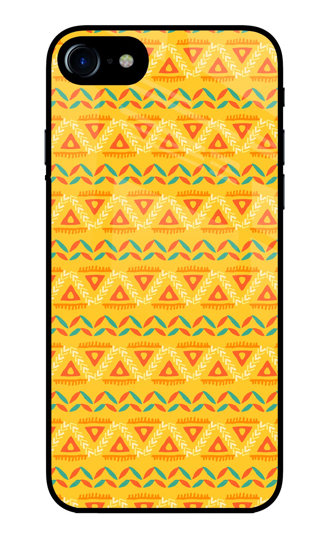 Tribal Pattern iPhone 7/7s Glass Case - Tribal Pattern iPhone 7/7s Glass Case Tribal Pattern iPhone 7/7s Glass Case