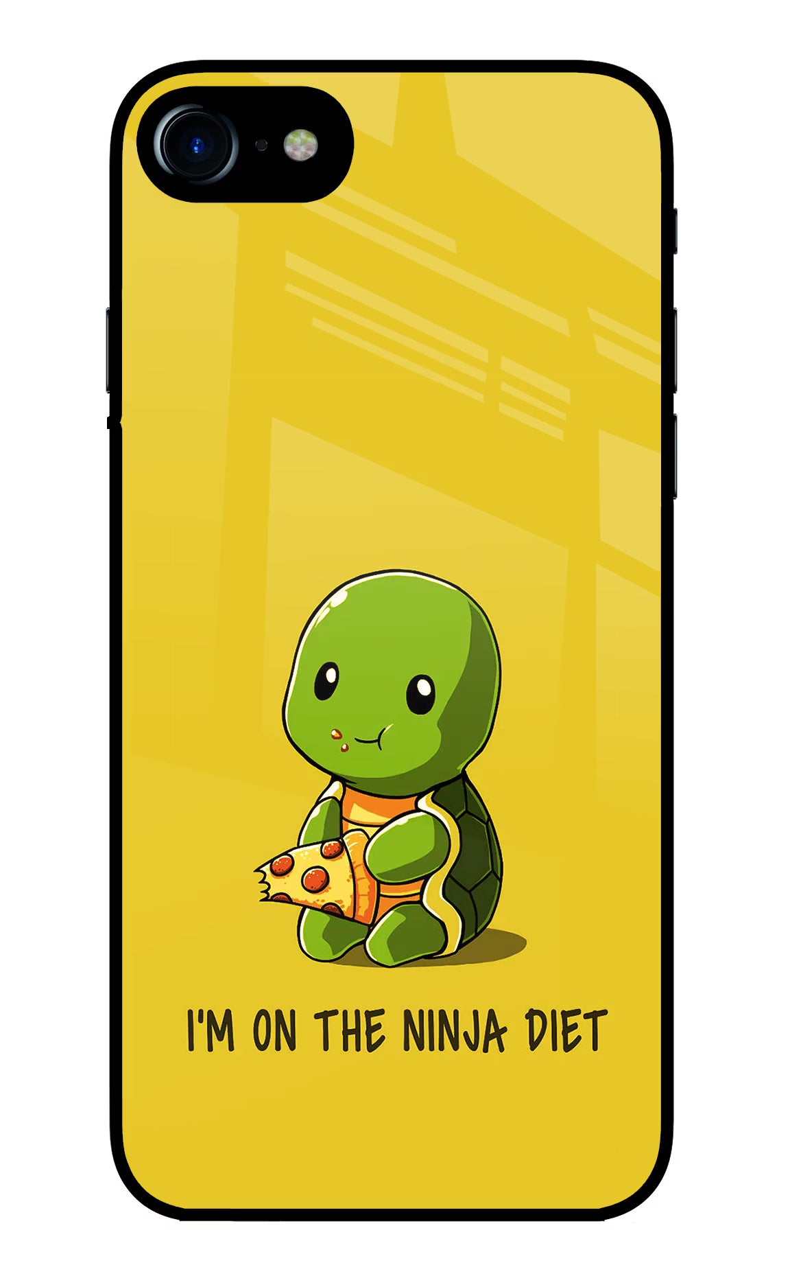 I'm on Ninja Diet iPhone 8 Glass Case - I'm on Ninja Diet iPhone 8 Glass Case I'm on Ninja Diet iPhone 8 Glass Case