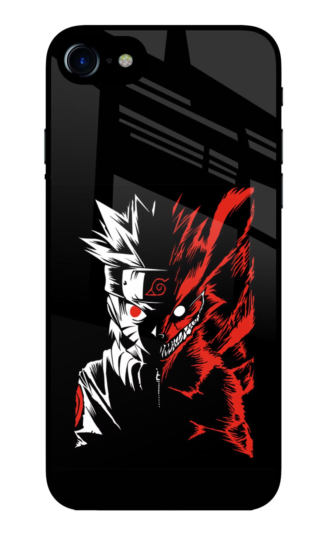 Naruto Two Face iPhone 8 Glass Case - Naruto Two Face iPhone 8 Glass Case Naruto Two Face iPhone 8 Glass Case
