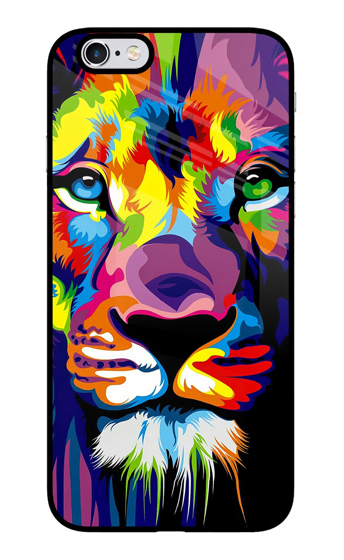 Lion iPhone 6 Plus/6s Plus Glass Case - Lion iPhone 6 Plus/6s Plus Glass Case Lion iPhone 6 Plus/6s Plus Glass Case