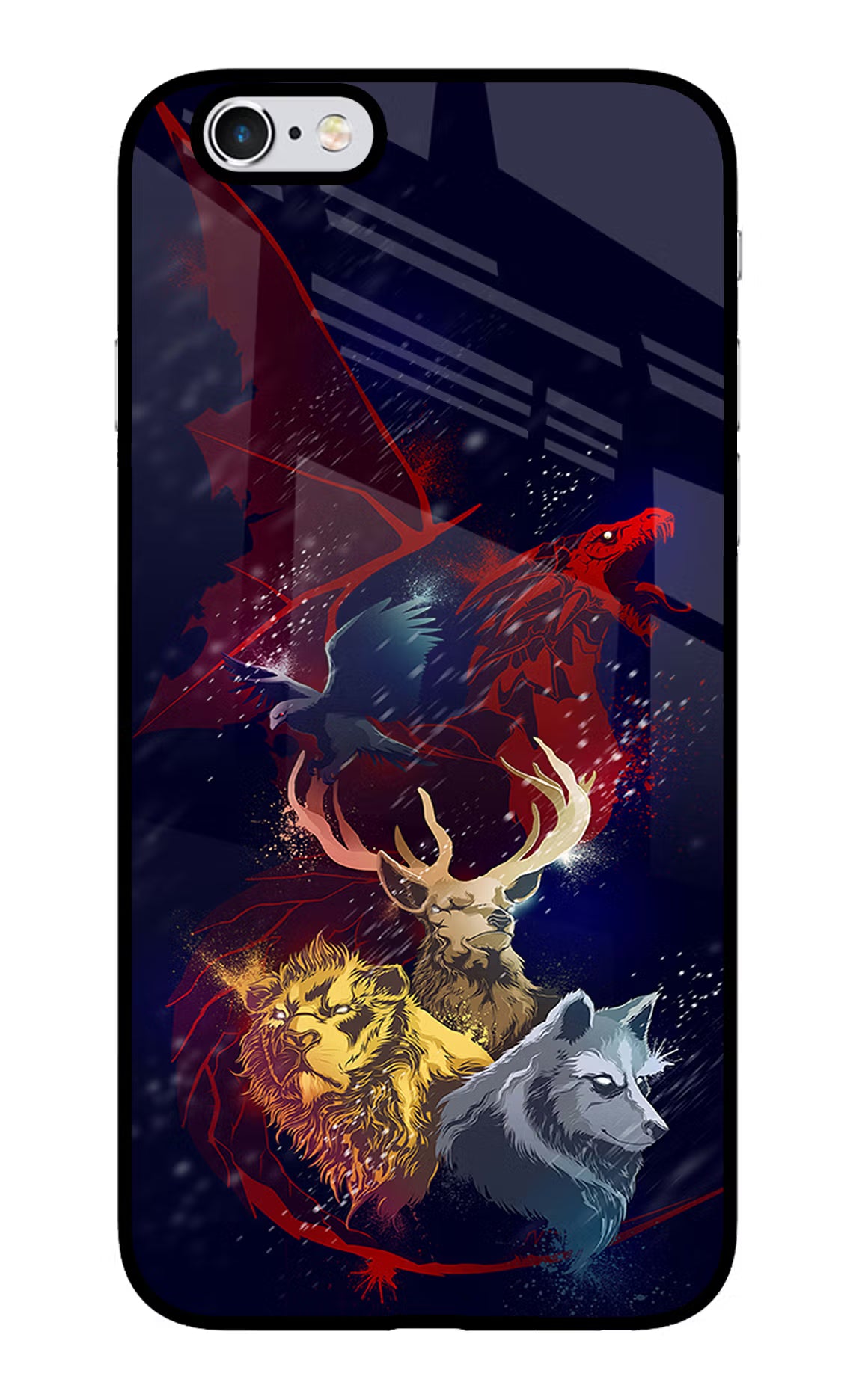 Game Of Thrones iPhone 6 Plus/6s Plus Glass Case - Game Of Thrones iPhone 6 Plus/6s Plus Glass Case Game Of Thrones iPhone 6 Plus/6s Plus Glass Case