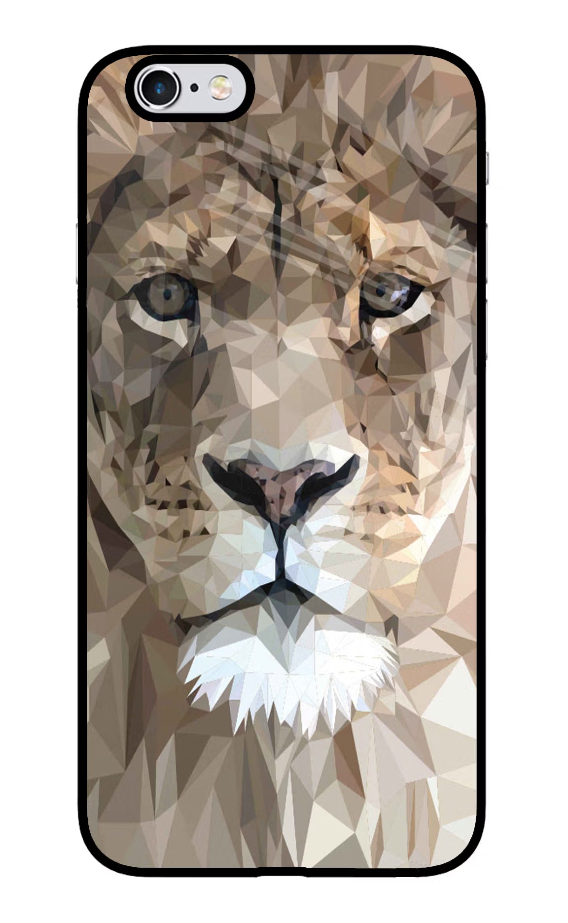 Lion Art iPhone 6 Plus/6s Plus Back Cover - Lion Art iPhone 6 Plus/6s Plus Glass Case Back Cover by Casekaro Lion Art iPhone 6 Plus/6s Plus Glass Case Back Cover by Casekaro