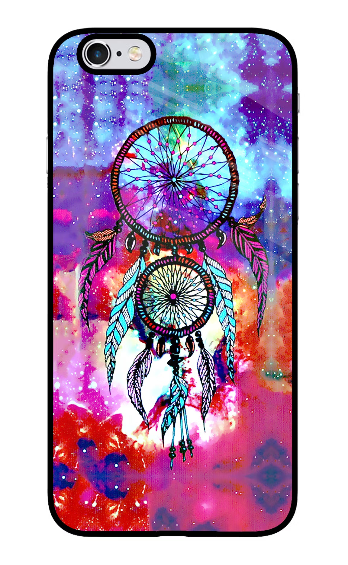Dream Catcher Abstract iPhone 6 Plus/6s Plus Glass Case - Dream Catcher Abstract iPhone 6 Plus/6s Plus Glass Case Dream Catcher Abstract iPhone 6 Plus/6s Plus Glass Case