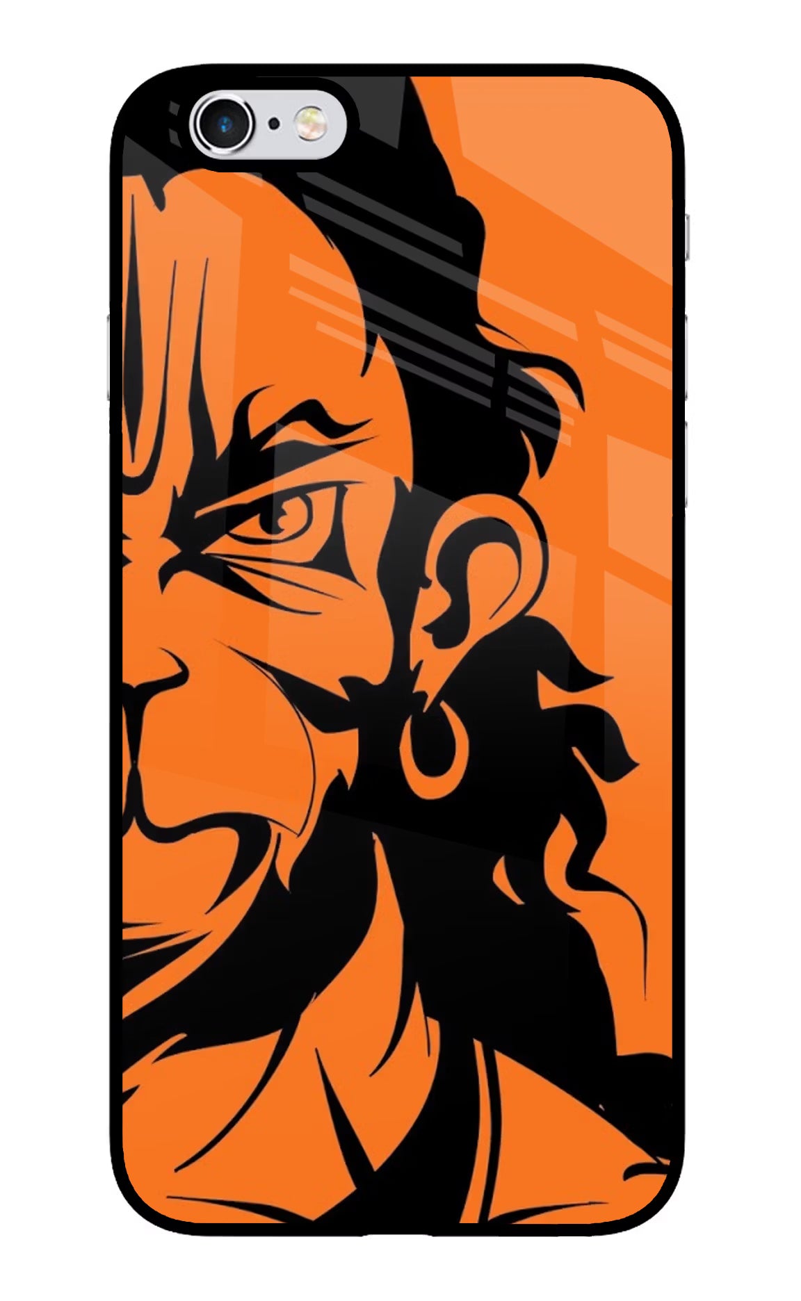 Hanuman iPhone 6 Plus/6s Plus Back Cover - Hanuman iPhone 6 Plus/6s Plus Glass Case Back Cover by Casekaro Hanuman iPhone 6 Plus/6s Plus Glass Case Back Cover by Casekaro