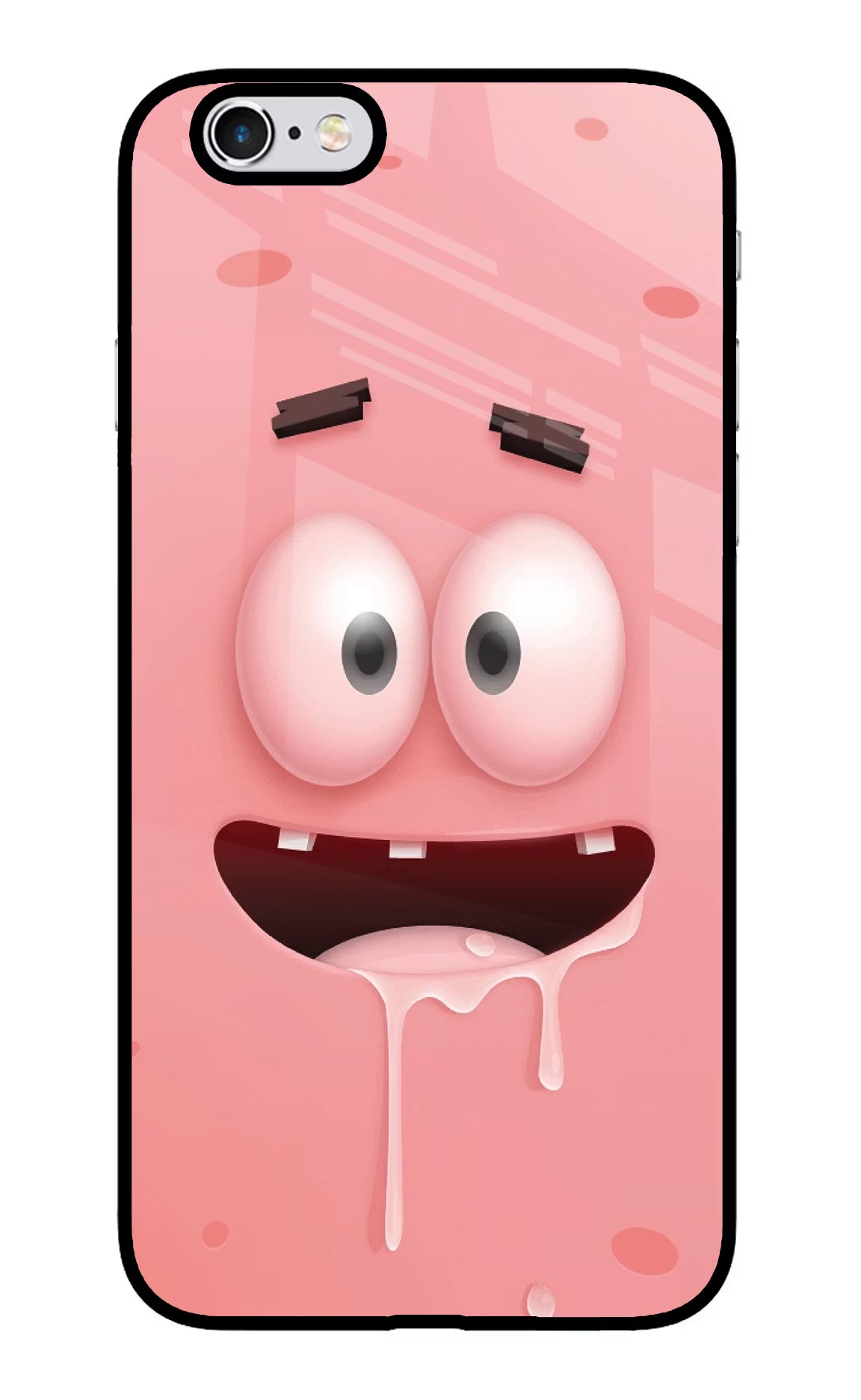 Sponge 2 iPhone 6 Plus/6s Plus Back Cover - Sponge 2 iPhone 6 Plus/6s Plus Glass Case Back Cover by Casekaro Sponge 2 iPhone 6 Plus/6s Plus Glass Case Back Cover by Casekaro