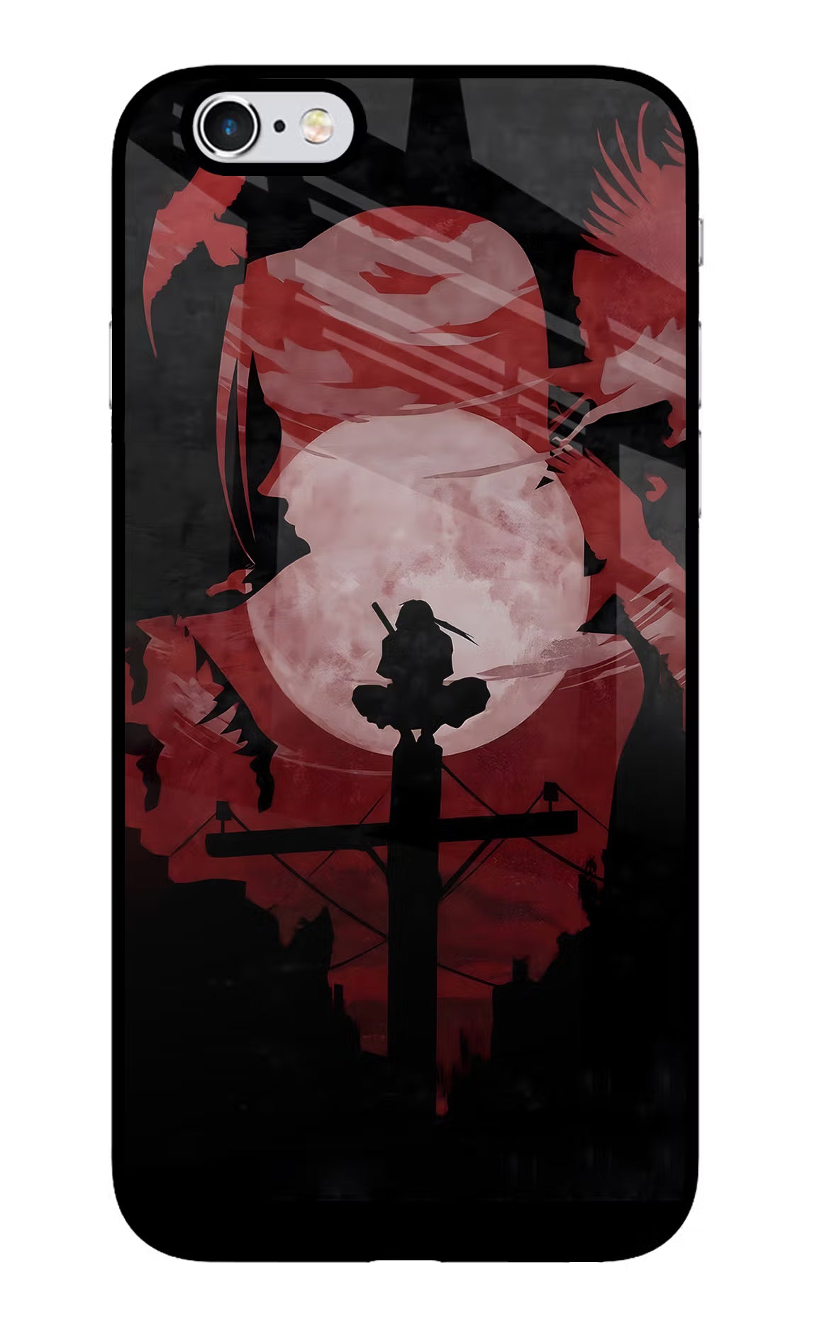 Naruto Anime iPhone 6 Plus/6s Plus Back Cover - Naruto Anime iPhone 6 Plus/6s Plus Glass Case Back Cover by Casekaro Naruto Anime iPhone 6 Plus/6s Plus Glass Case Back Cover by Casekaro