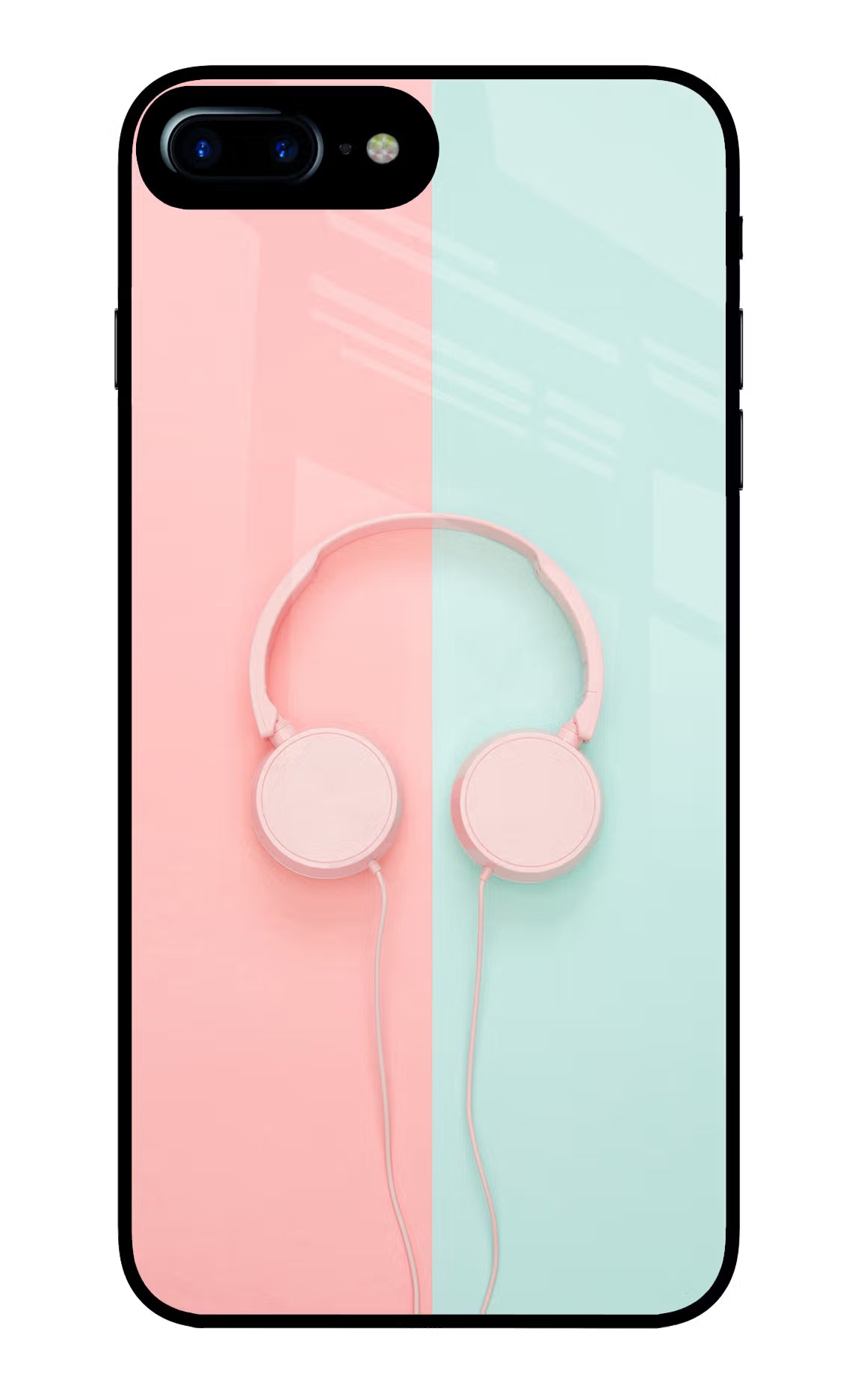 Music Lover iPhone 7 Plus Glass Case - Music Lover iPhone 7 Plus Glass Case Music Lover iPhone 7 Plus Glass Case