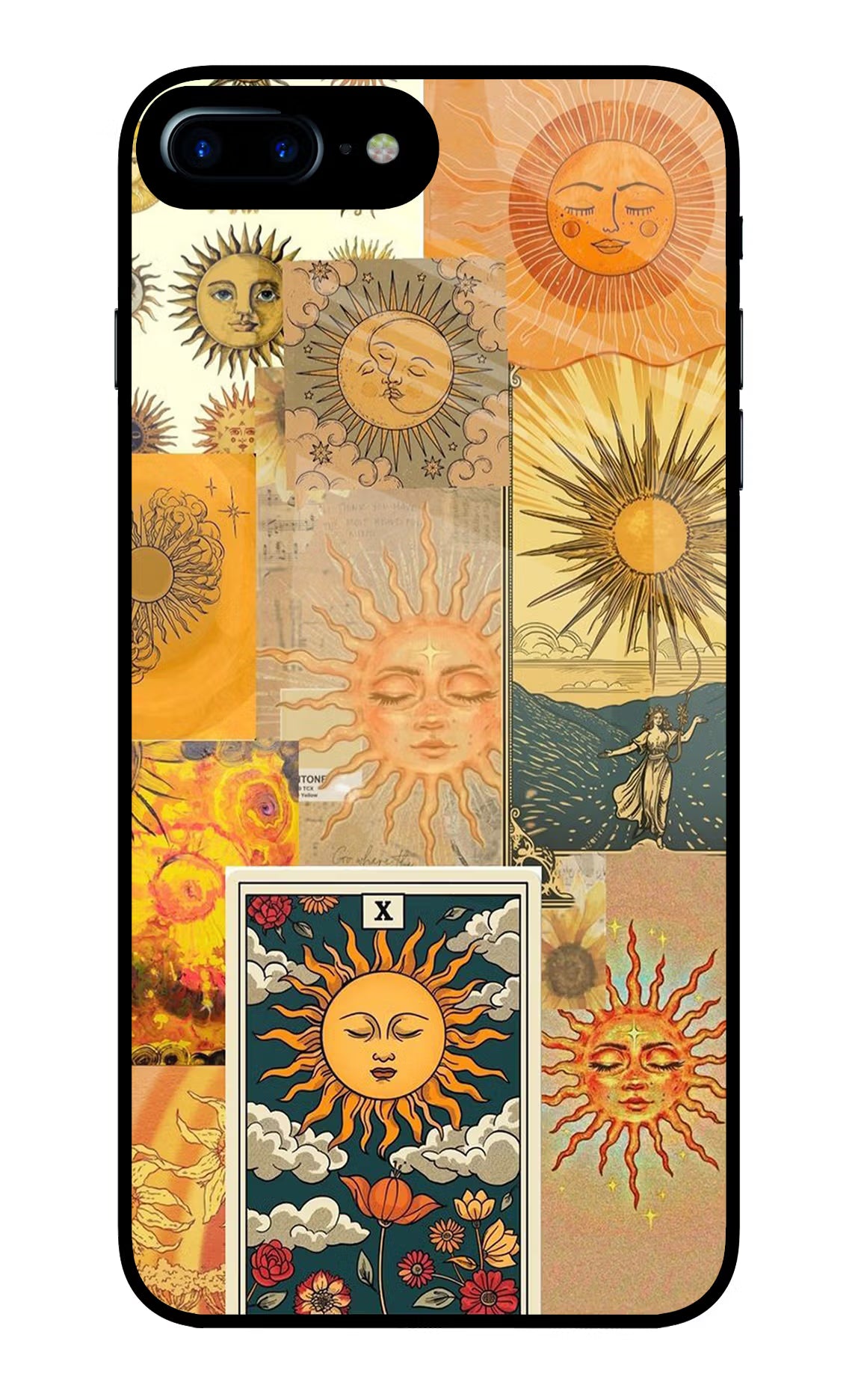 Sun iPhone 7 Plus Glass Case - Sun iPhone 7 Plus Glass Case Sun iPhone 7 Plus Glass Case