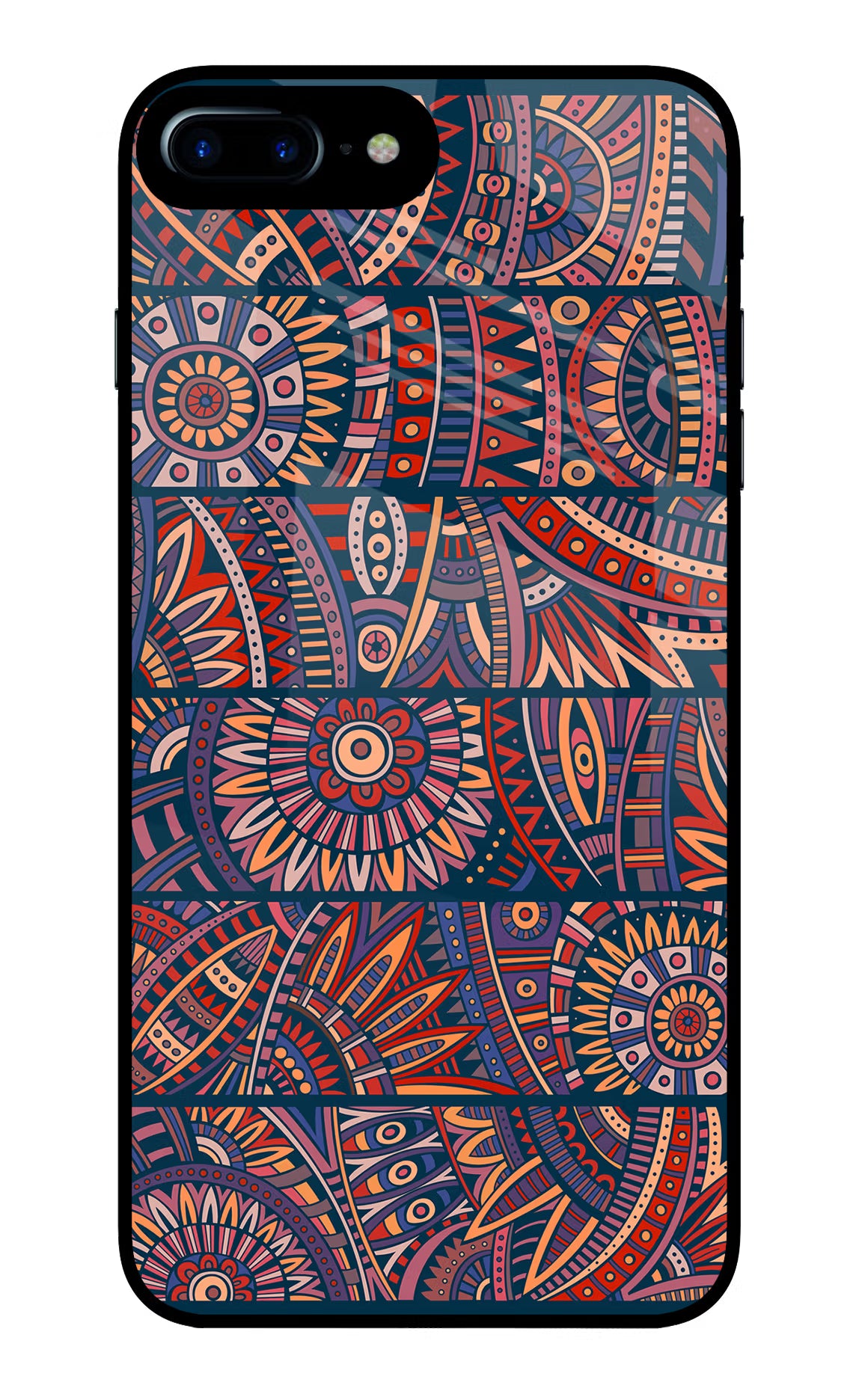 African Culture Design iPhone 8 Plus Glass Case - African Culture Design iPhone 8 Plus Glass Case African Culture Design iPhone 8 Plus Glass Case