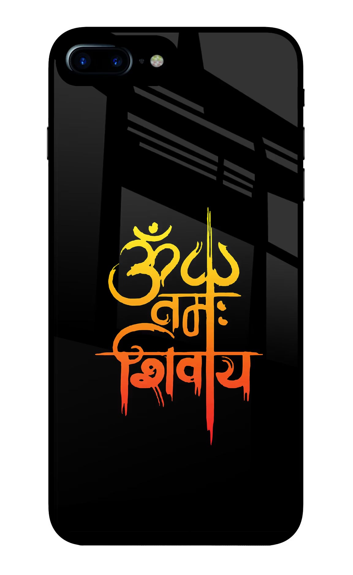 Om Namah Shivay iPhone 8 Plus Glass Case - Om Namah Shivay iPhone 8 Plus Glass Case Om Namah Shivay iPhone 8 Plus Glass Case