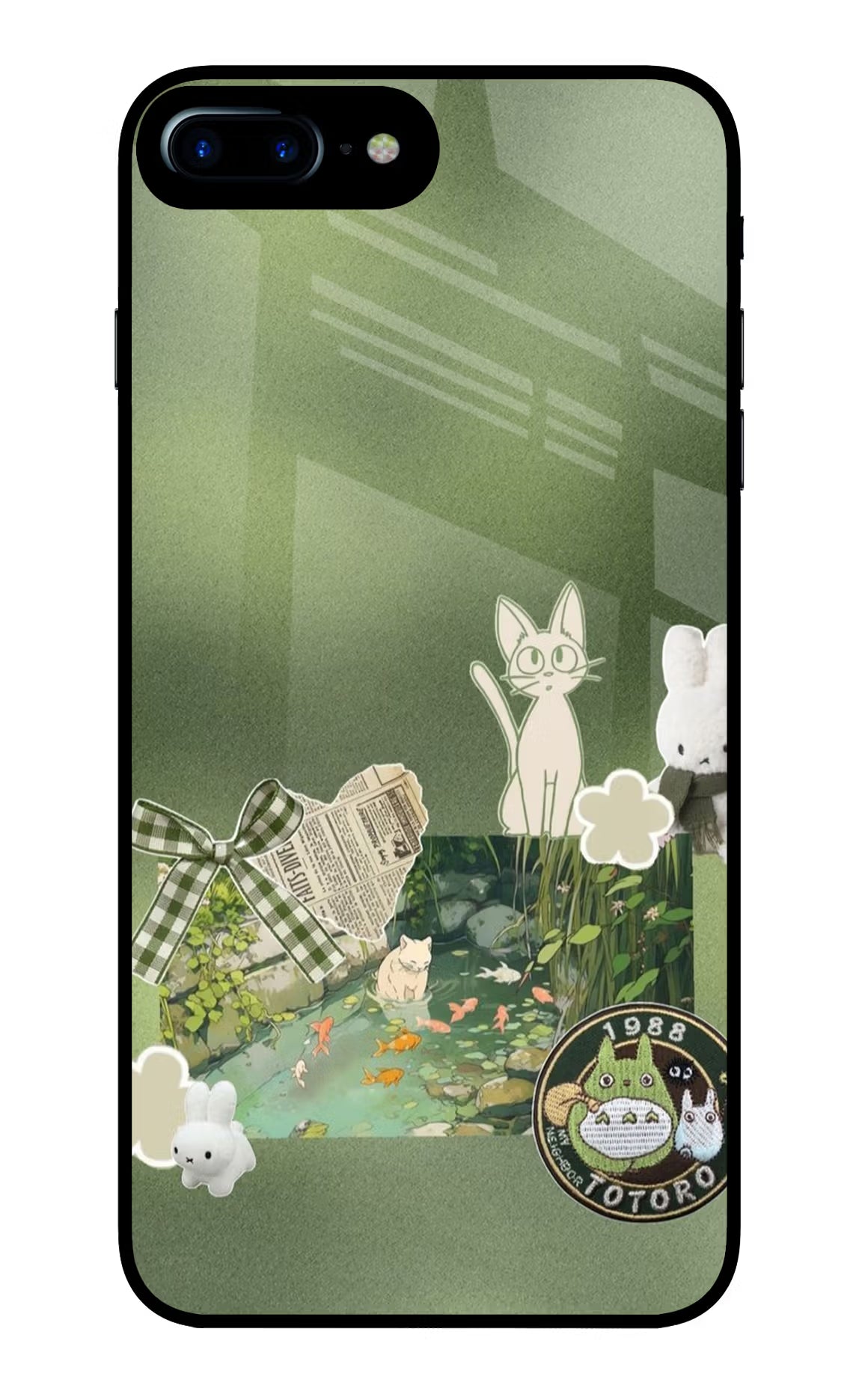 Aesthetic anime iPhone 8 Plus Glass Case - Aesthetic anime iPhone 8 Plus Glass Case Aesthetic anime iPhone 8 Plus Glass Case
