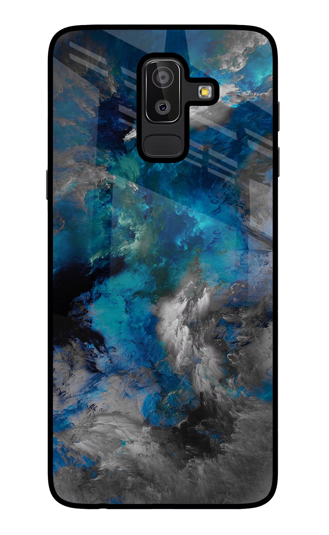 Artwork Samsung J8 Back Cover - Artwork Samsung J8 Glass Case Back Cover by Casekaro Artwork Samsung J8 Glass Case Back Cover by Casekaro