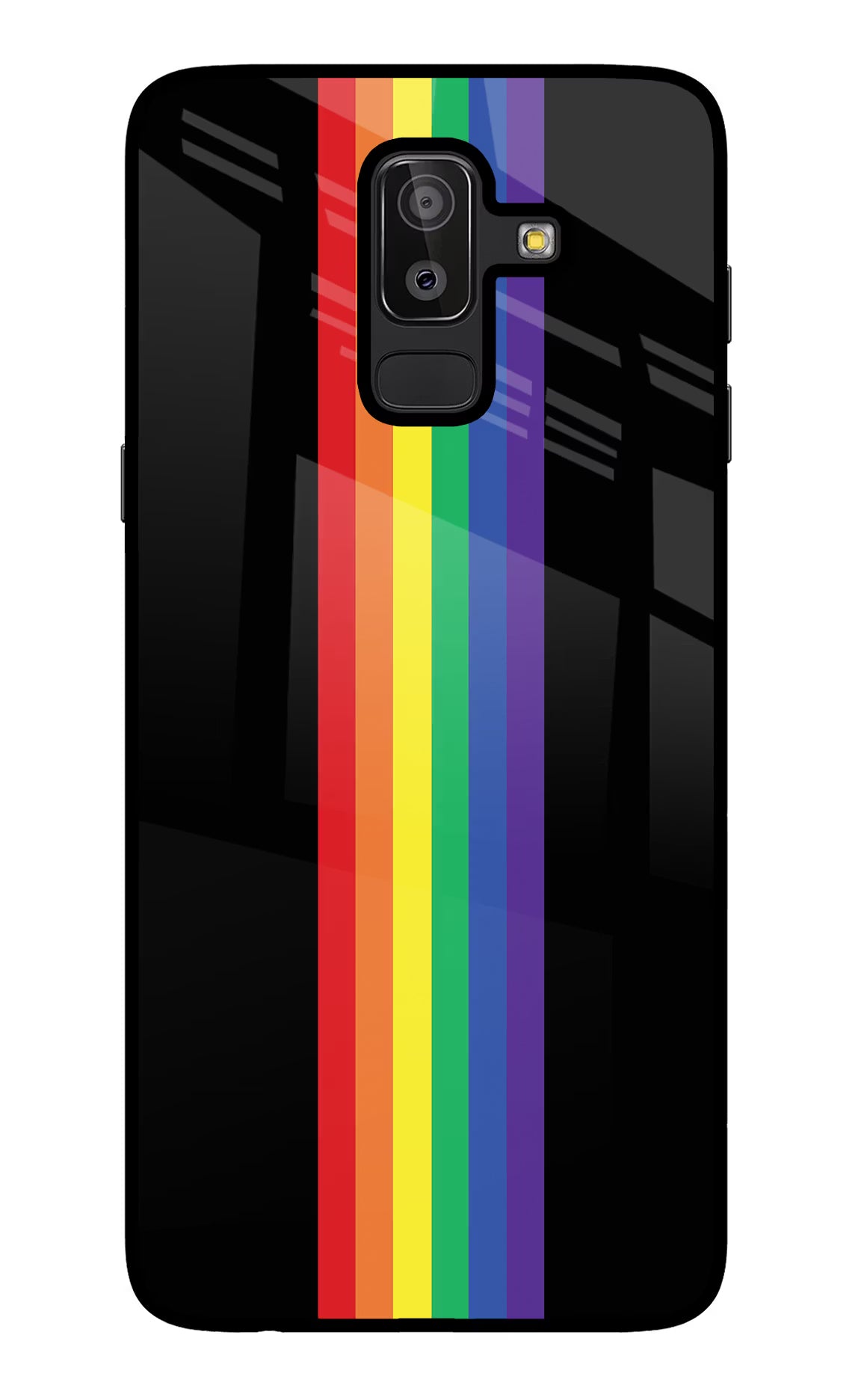 Pride Samsung J8 Back Cover - Pride Samsung J8 Glass Case Back Cover by Casekaro Pride Samsung J8 Glass Case Back Cover by Casekaro