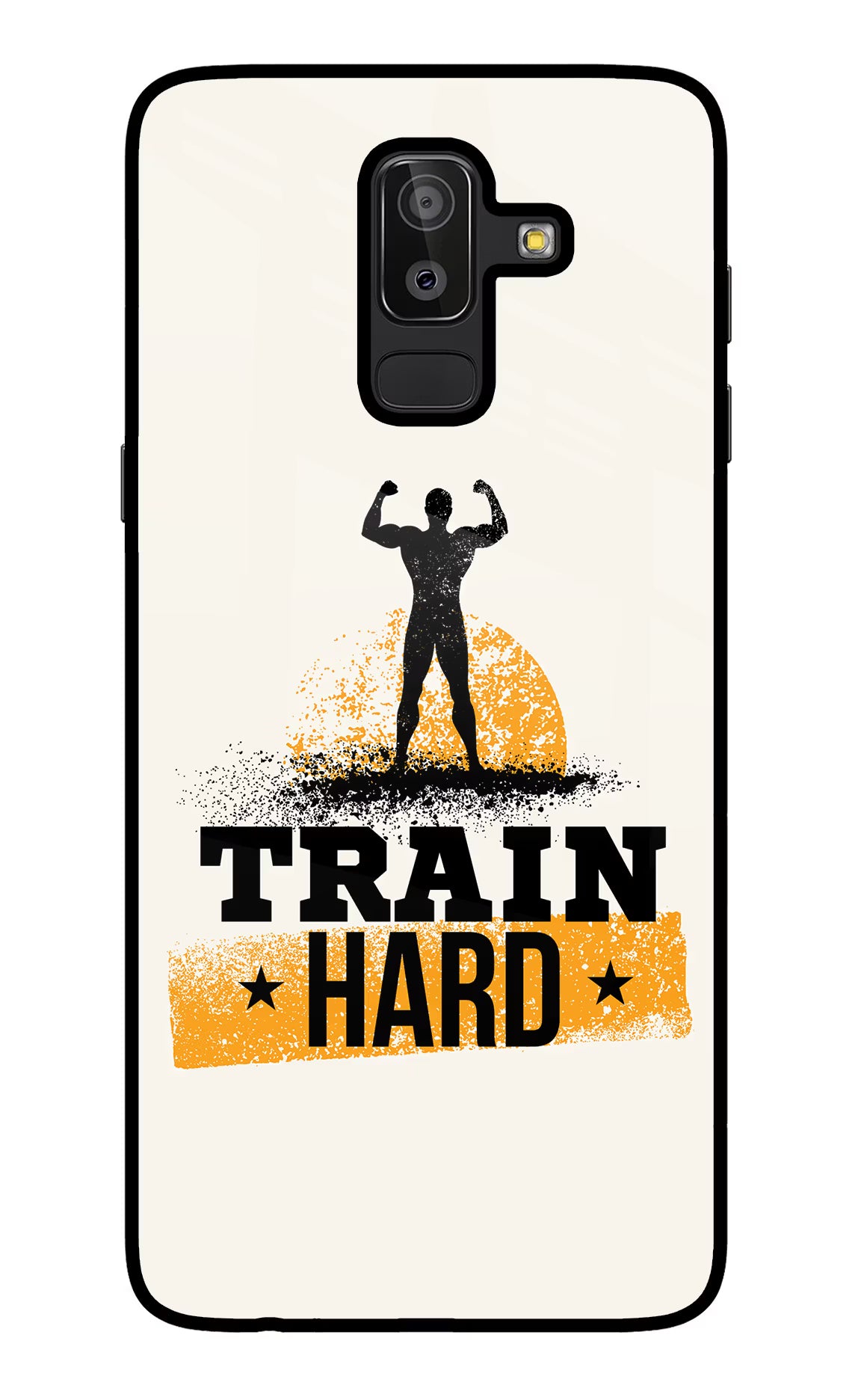 Train Hard Samsung J8 Glass Case - Train Hard Samsung J8 Glass Case Train Hard Samsung J8 Glass Case