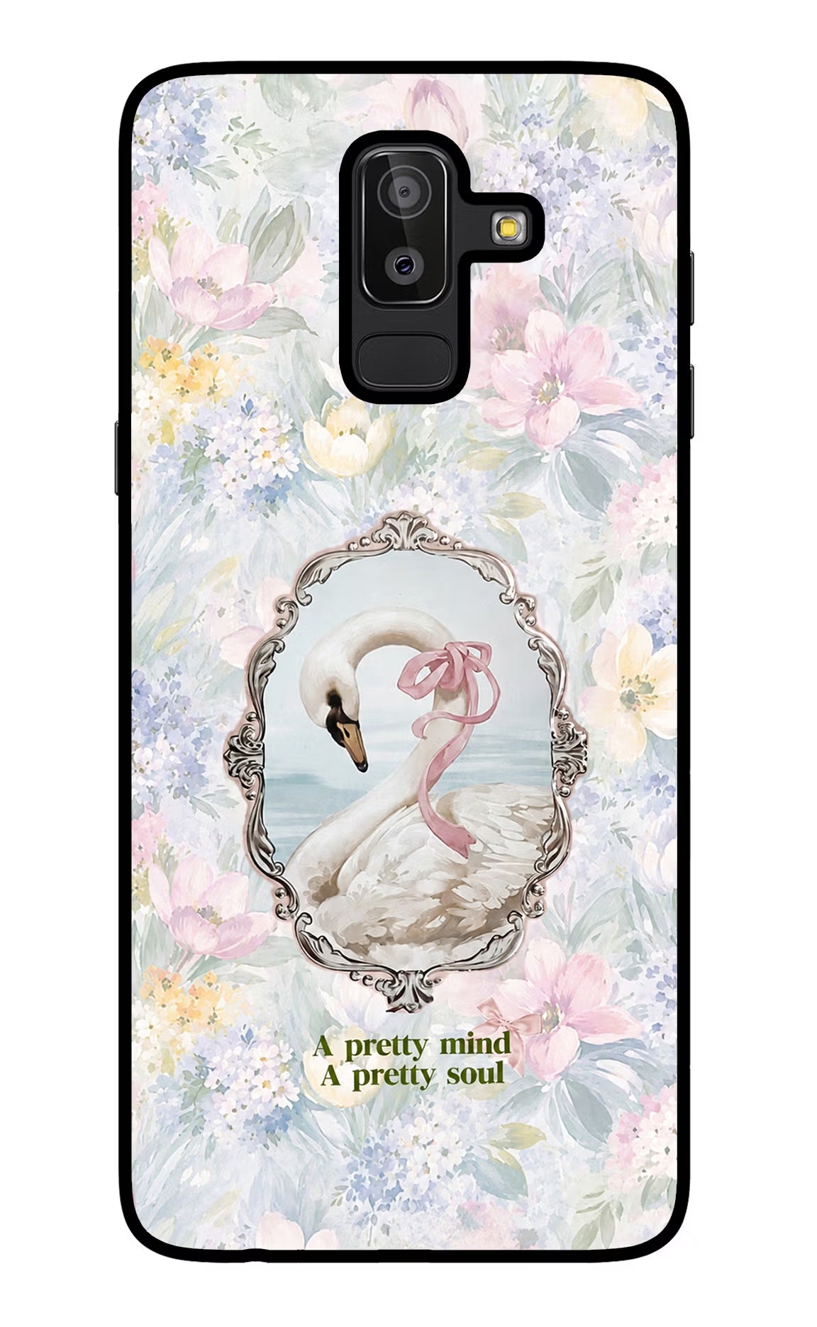 Pretty Mind Pretty Soul Samsung J8 Glass Case - Pretty Mind Pretty Soul Samsung J8 Glass Case Pretty Mind Pretty Soul Samsung J8 Glass Case