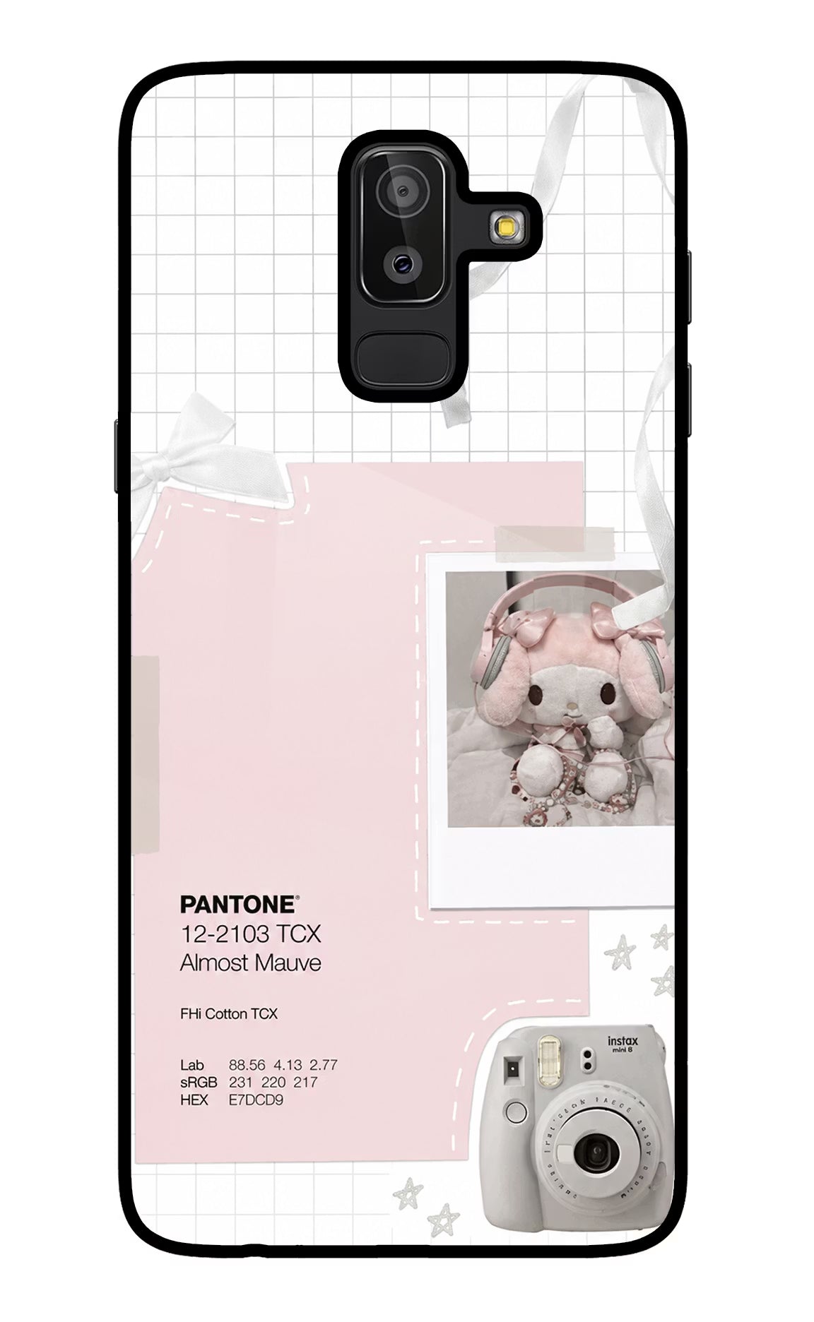 Pantone Asthetic Samsung J8 Glass Case - Pantone Asthetic Samsung J8 Glass Case Pantone Asthetic Samsung J8 Glass Case