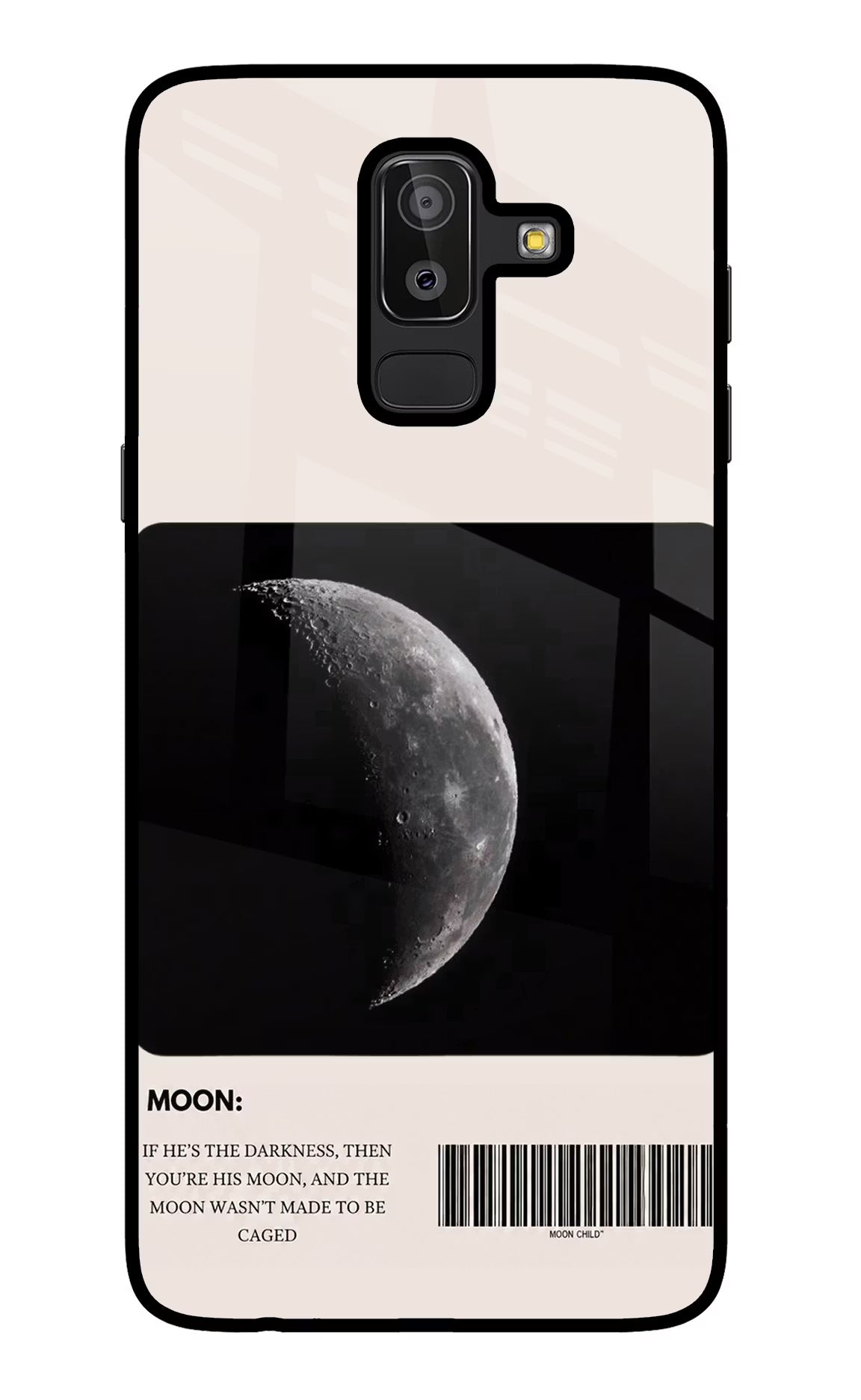 Moon Phase Samsung J8 Glass Case - Moon Phase Samsung J8 Glass Case Moon Phase Samsung J8 Glass Case