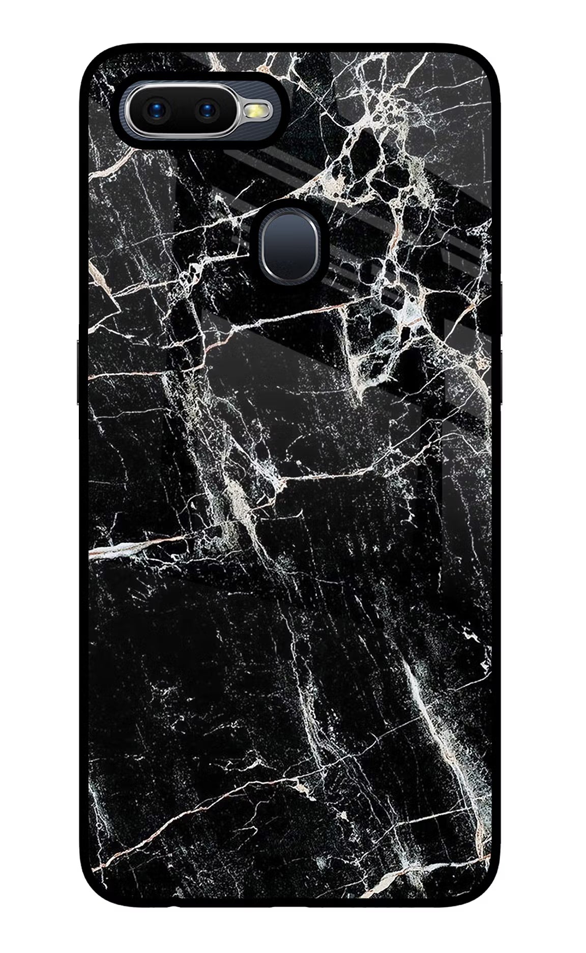 Black Marble Texture Oppo F9/F9 Pro Glass Case - Black Marble Texture Oppo F9/F9 Pro Glass Case Black Marble Texture Oppo F9/F9 Pro Glass Case