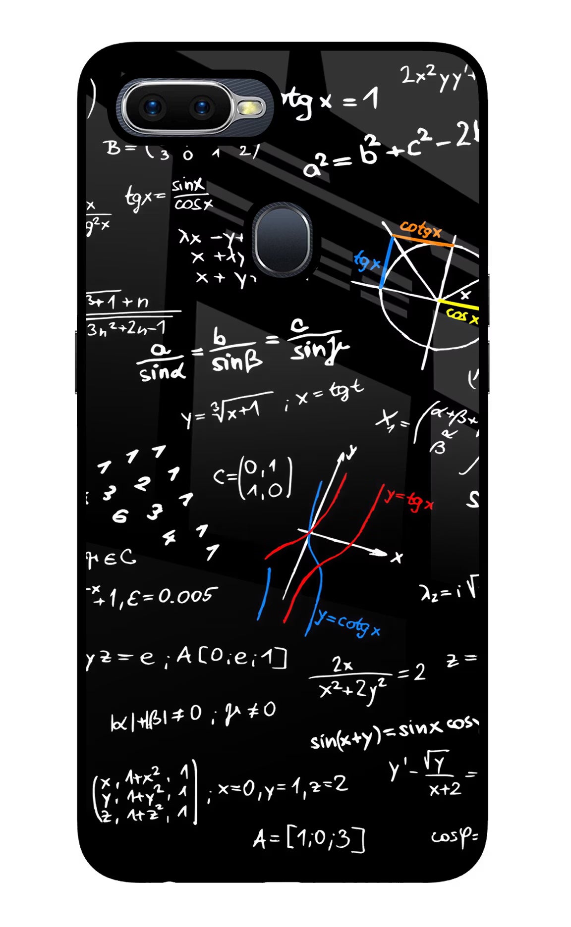 Mathematics Formula Oppo F9/F9 Pro Glass Case - Mathematics Formula Oppo F9/F9 Pro Glass Case Mathematics Formula Oppo F9/F9 Pro Glass Case