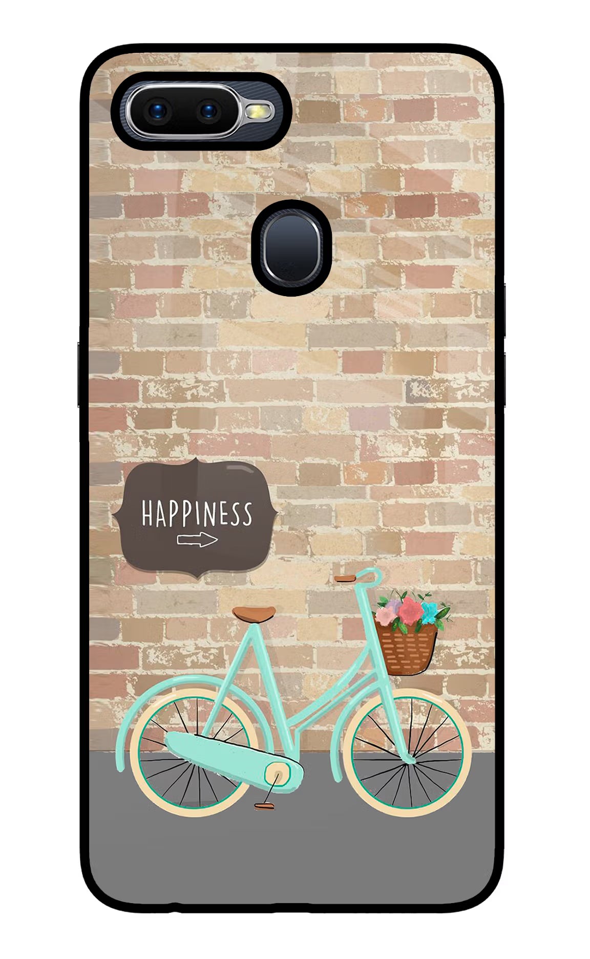 Happiness Artwork Oppo F9/F9 Pro Glass Case - Happiness Artwork Oppo F9/F9 Pro Glass Case Happiness Artwork Oppo F9/F9 Pro Glass Case