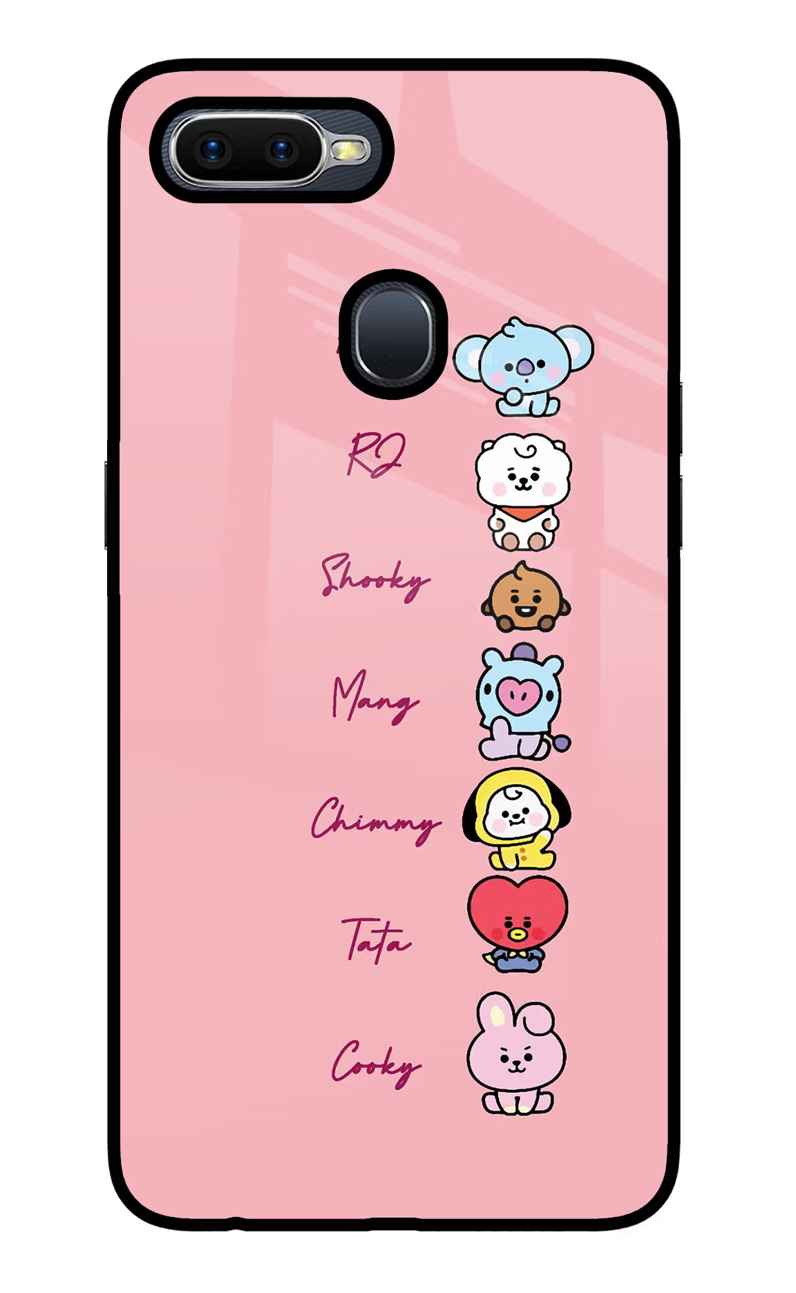 BTS names Oppo F9/F9 Pro Glass Case - BTS names Oppo F9/F9 Pro Glass Case BTS names Oppo F9/F9 Pro Glass Case