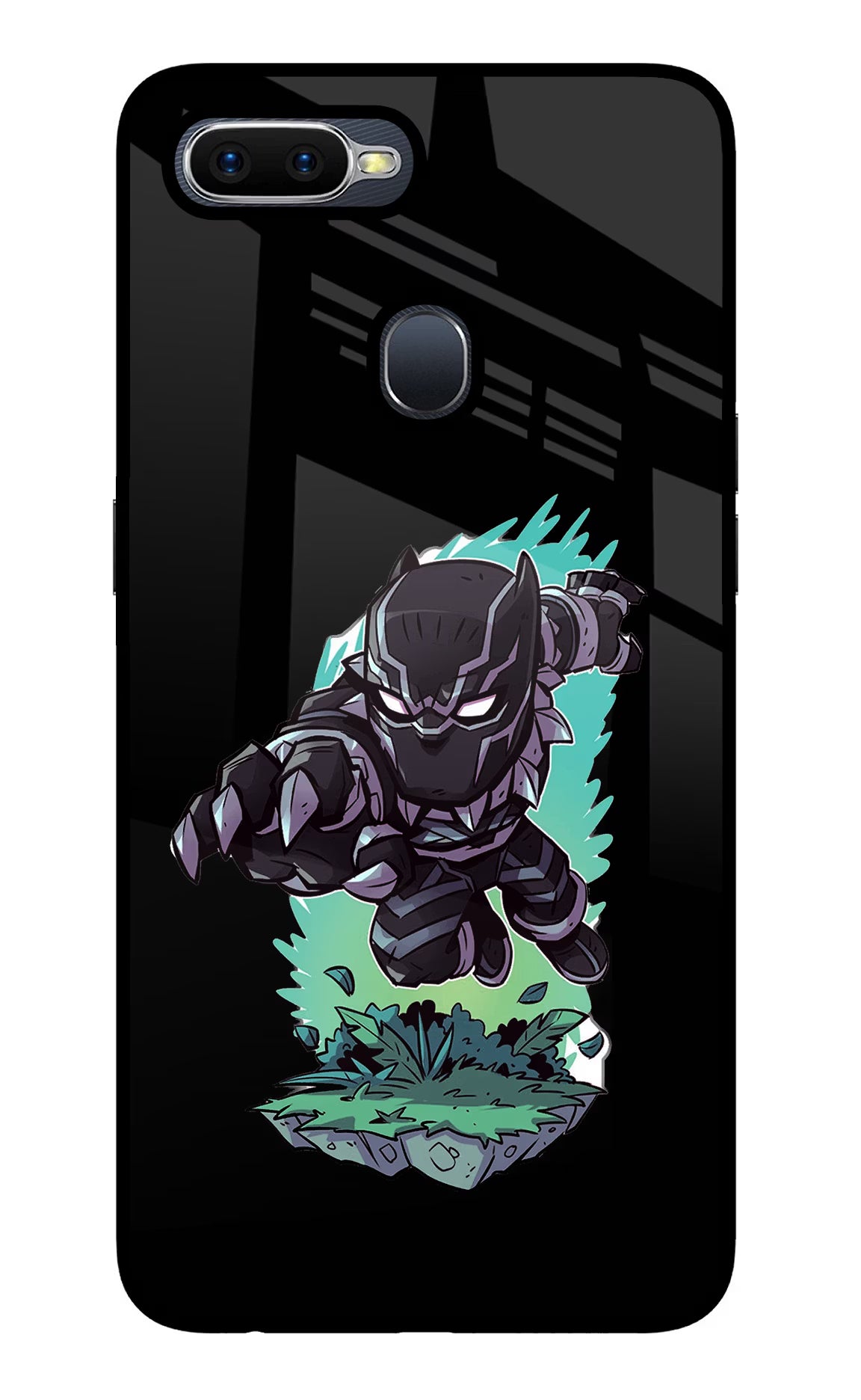 Black Panther Oppo F9/F9 Pro Glass Case - Black Panther Oppo F9/F9 Pro Glass Case Black Panther Oppo F9/F9 Pro Glass Case
